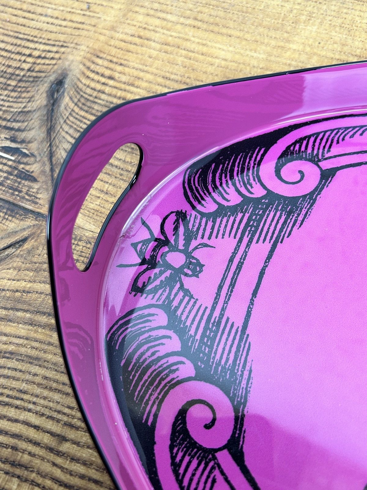 Gucci Gucci Pink Cat Serving Tray Metal AW17 Size ONE SIZE - 4 Thumbnail