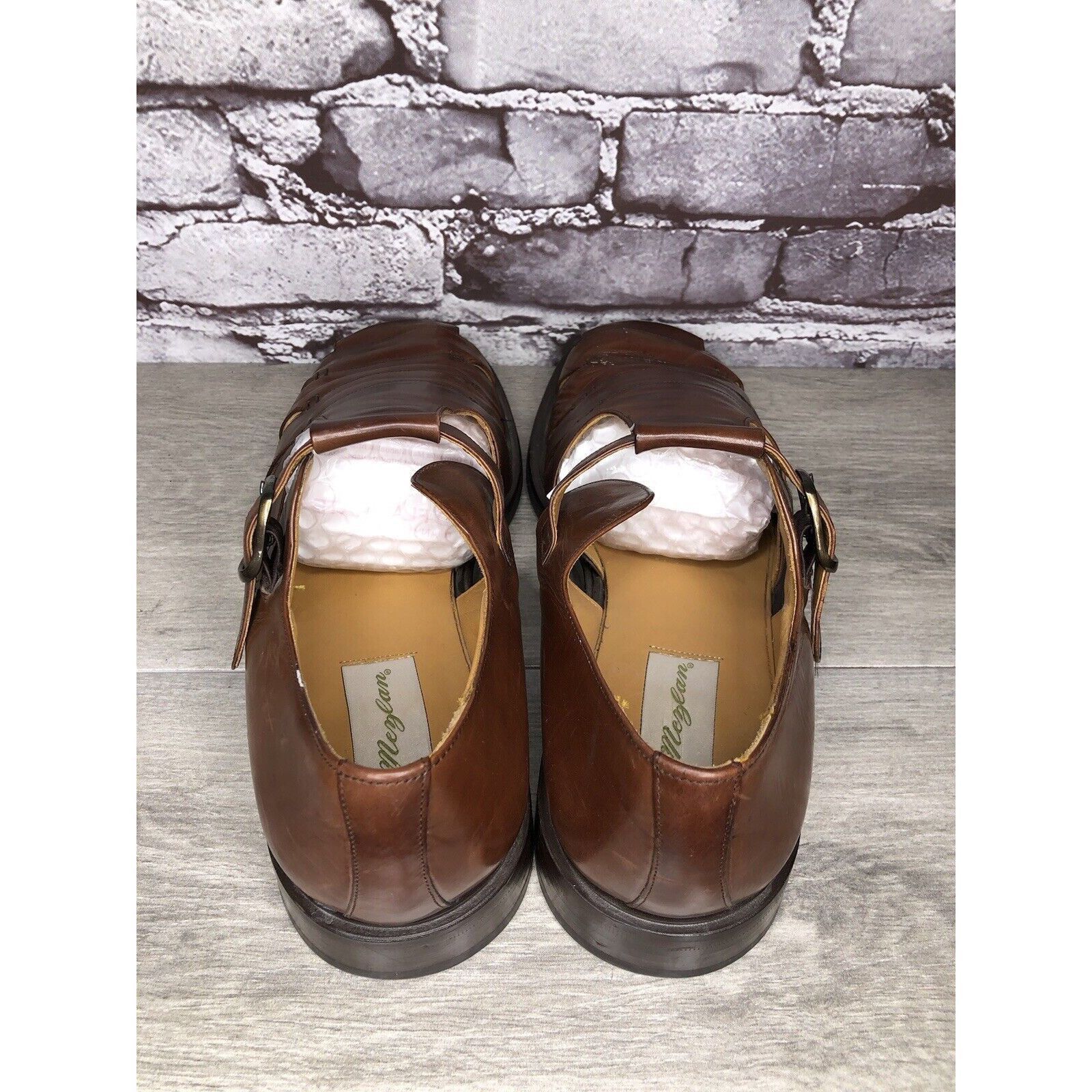 Mezlan Mezlan Diablo Brown Leather Fisherman Strap Casual Sandals M Size US 11 / EU 44 - 5 Thumbnail