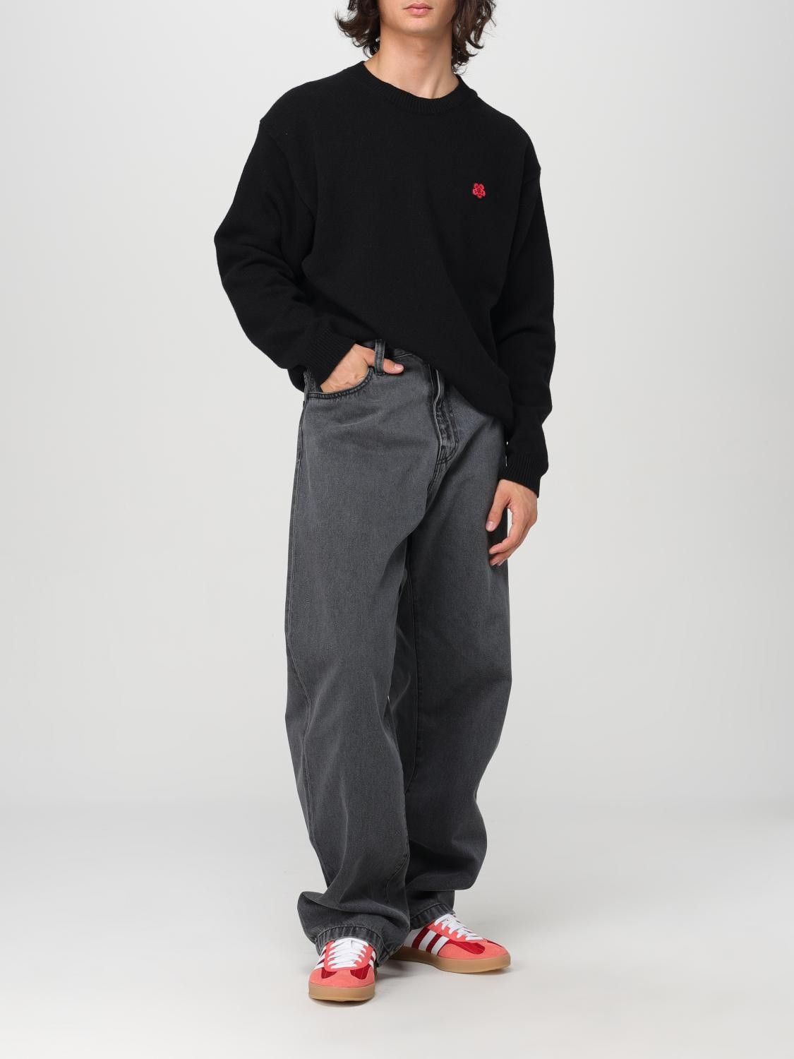 Kenzo o1s22i1n0125 Boke Flower Wool Sweater in Black Size US M / EU 48-50 / 2 - 2 Thumbnail