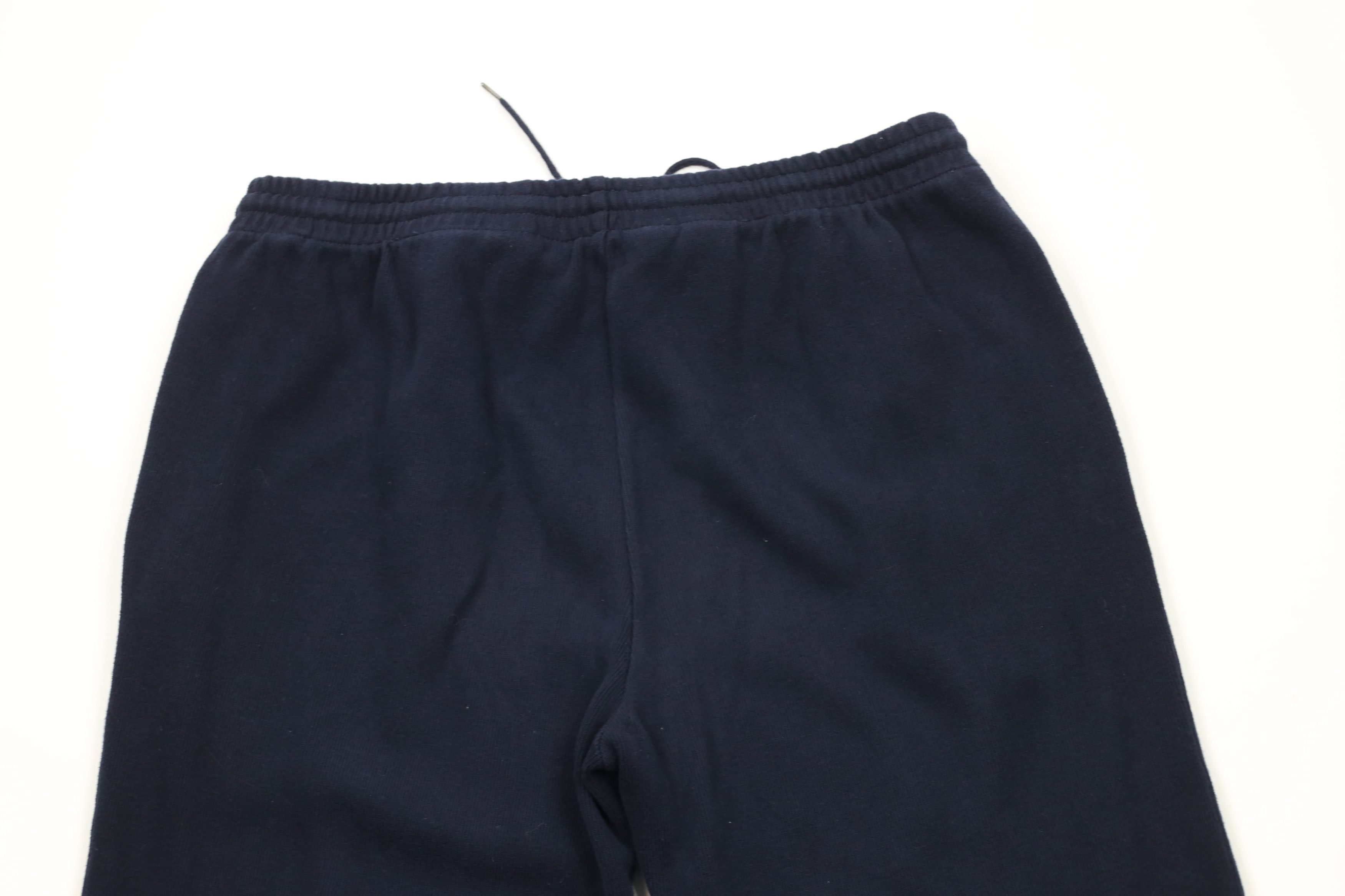 Ralph Lauren × Vintage Vintage 90s Ralph Lauren Ribbed KnitWide Leg Sweatpants Blue Size US 36 / EU 52 - 12 Thumbnail