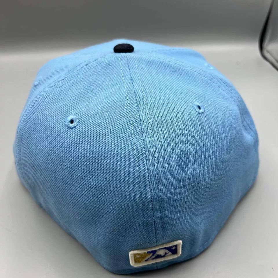 New Era Brooklyn Cyclones Hat Men 7 1/2 Blue Gray MiLB Snap Back Cap Size ONE SIZE - 7 Thumbnail