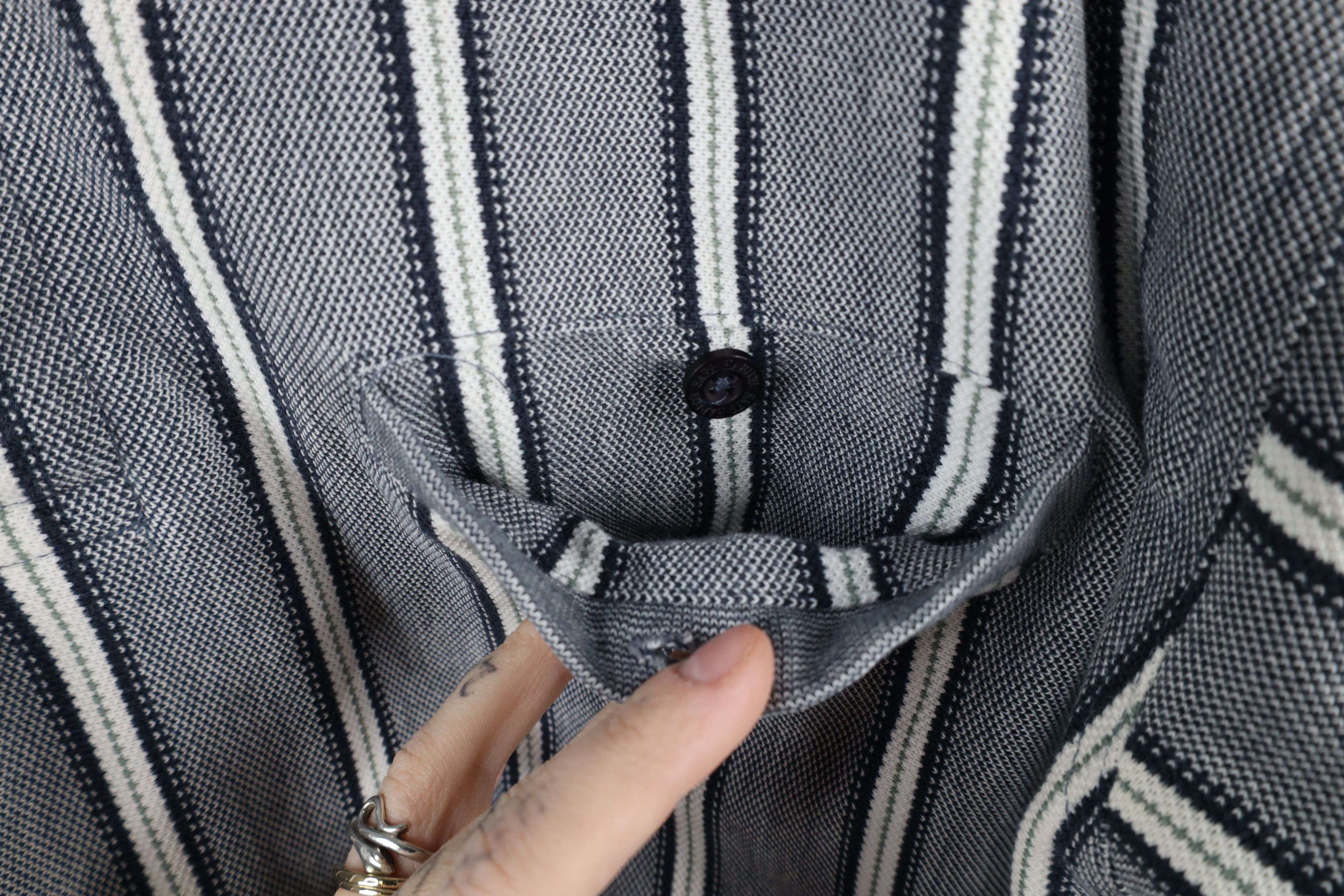 Vintage Vintage 90s Streetwear Block Collared Pullover Polo Shirt Size US L / EU 52-54 / 3 - 5 Thumbnail