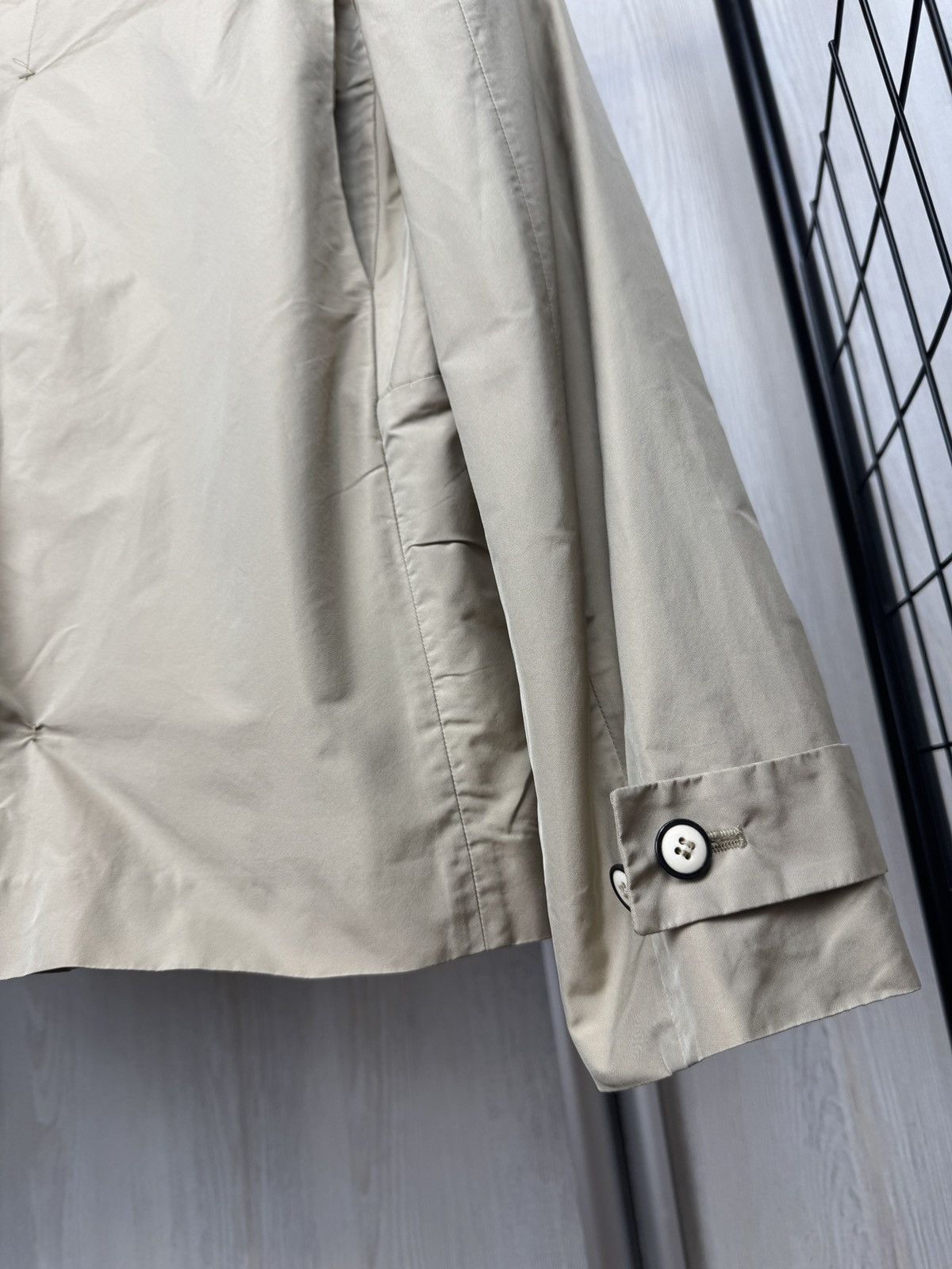 Miu Miu Miu Miu beige double breasted short coat Size S / US 4 / IT 40 - 10 Thumbnail