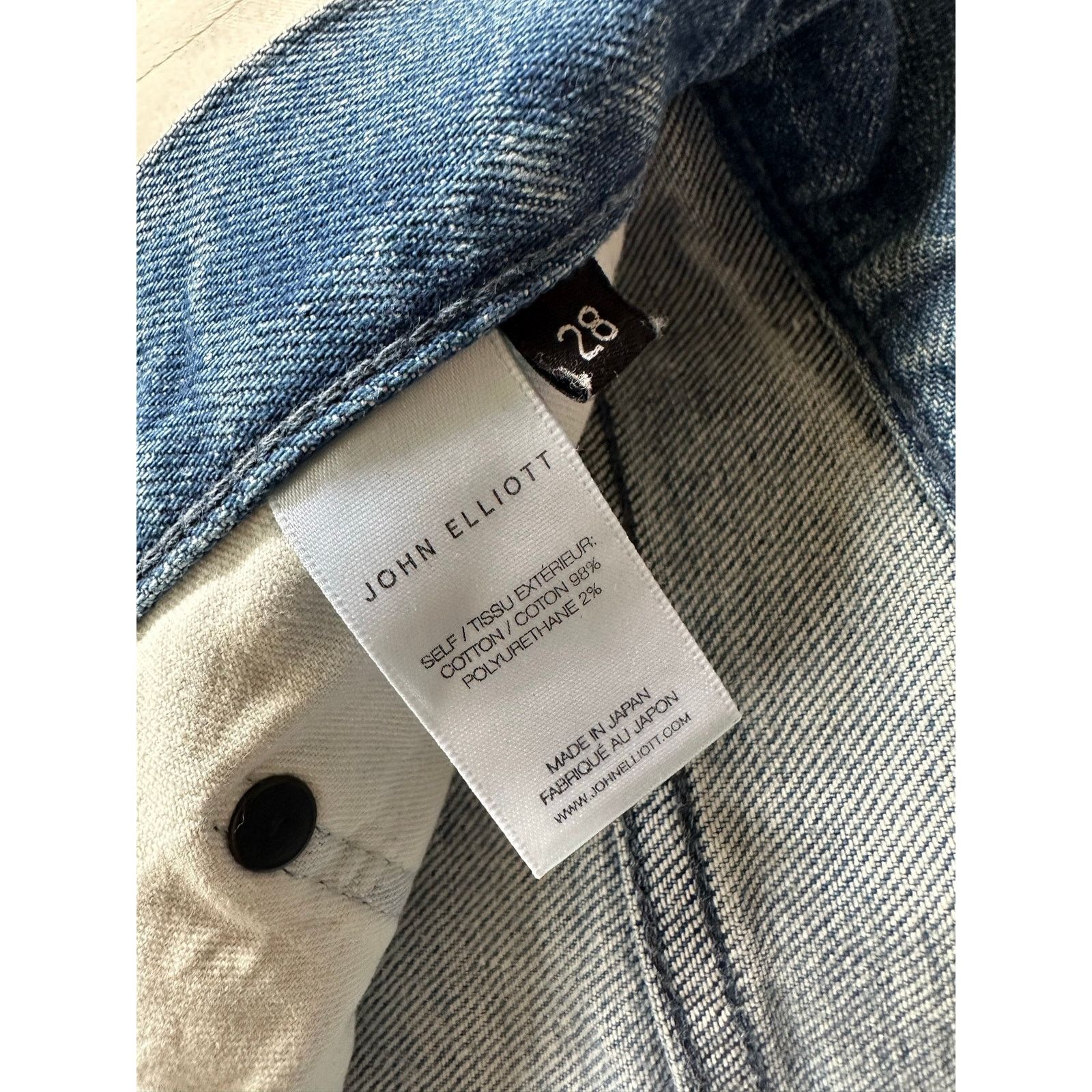John Elliott NWT John Elliott The Cast 2 Jeans Distressed Men's Sz 28 Size US 28 / EU 44 - 6 Thumbnail