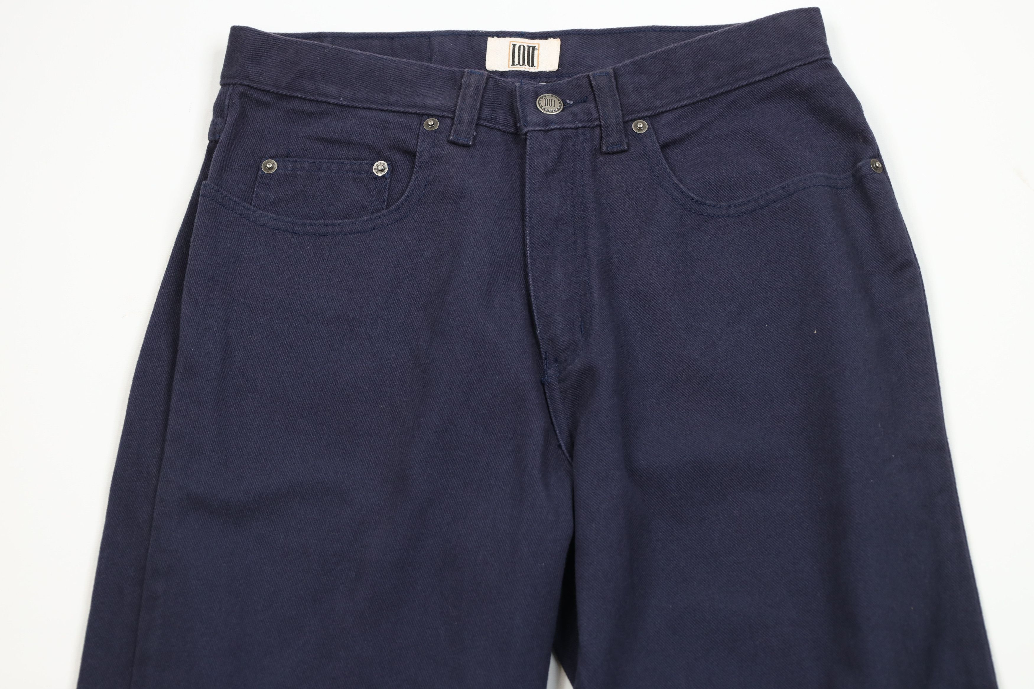 Vintage Vintage 90s IOU Skateboarding Relaxed Fit Tapered Leg Jeans Size US 30 / EU 46 - 2 Thumbnail