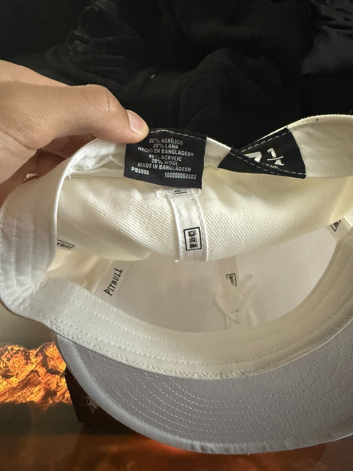Playboi Carti YVL White on White New Era Logo 7 1/4 Size ONE SIZE - 7 Thumbnail