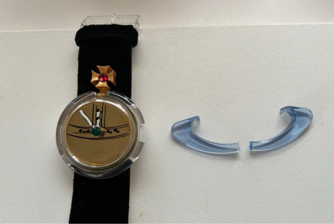 Vivienne Westwood VIVIENNE WESTWOOD POP Swatch Limited Edition Watch Gold Size ONE SIZE - 7 Thumbnail
