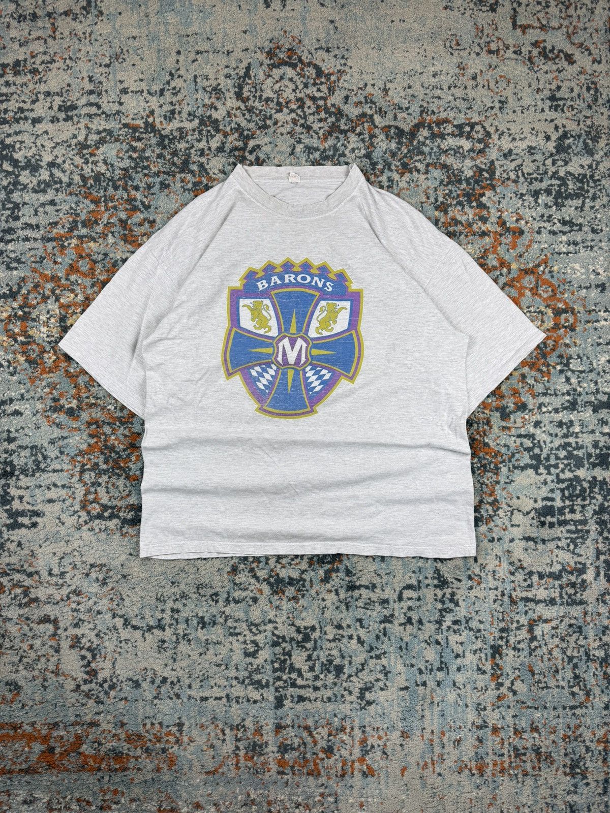 Other Vintage 90s Munchen Barons hockey Bundesliga graphic tee Size US XL / EU 56 / 4 - 1 Thumbnail