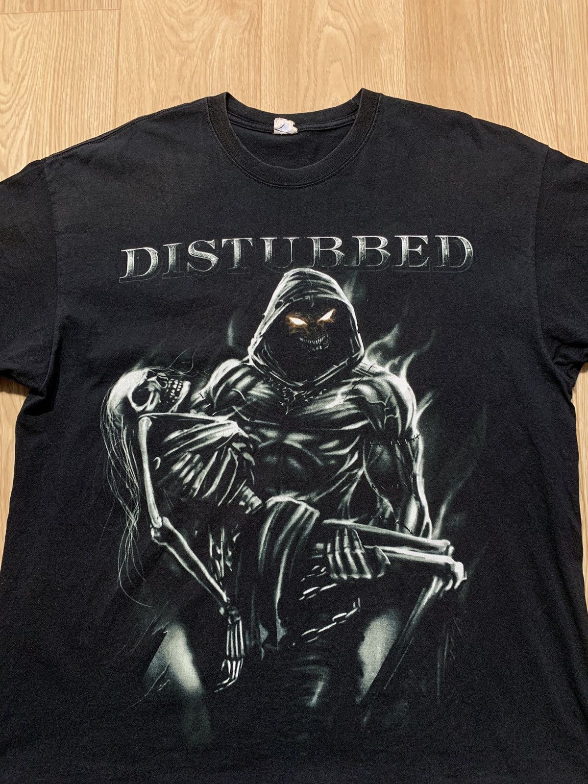 Band Tees Vintage 2012 DISTURBED Metal Band T-Shirt Size US XL / EU 56 / 4 - 4 Thumbnail