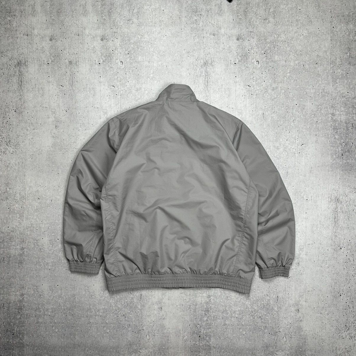 Nike × Vintage Vintage Nike Nylon Jacket Track Full Zip Y2K Drill Swoosh Size US L / EU 52-54 / 3 - 10 Thumbnail