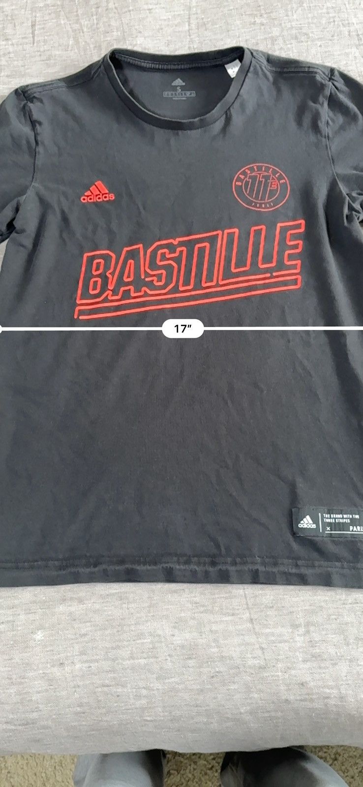 Adidas Adidas x Bastille Paris 11E Tee | Limited Edition Streetwear Size US S / EU 44-46 / 1 - 11 Thumbnail