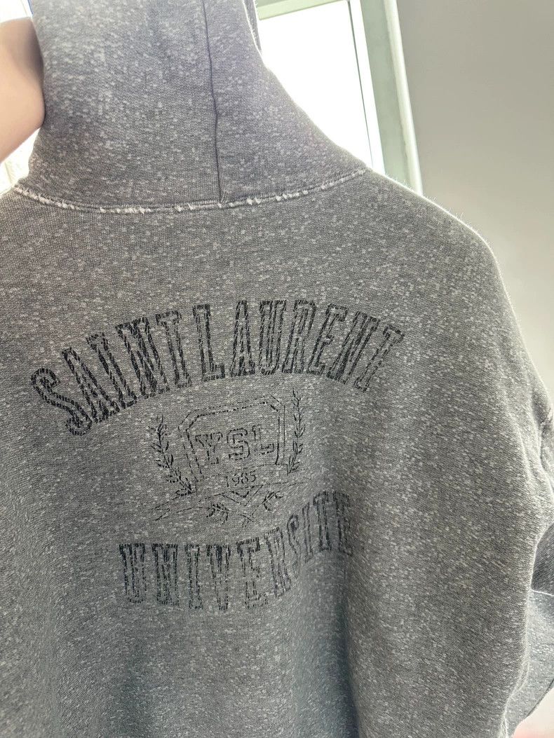 Saint Laurent Paris Saint Laurent Paris The whole body makes the old hoodie Size US L / EU 52-54 / 3 - 5 Thumbnail