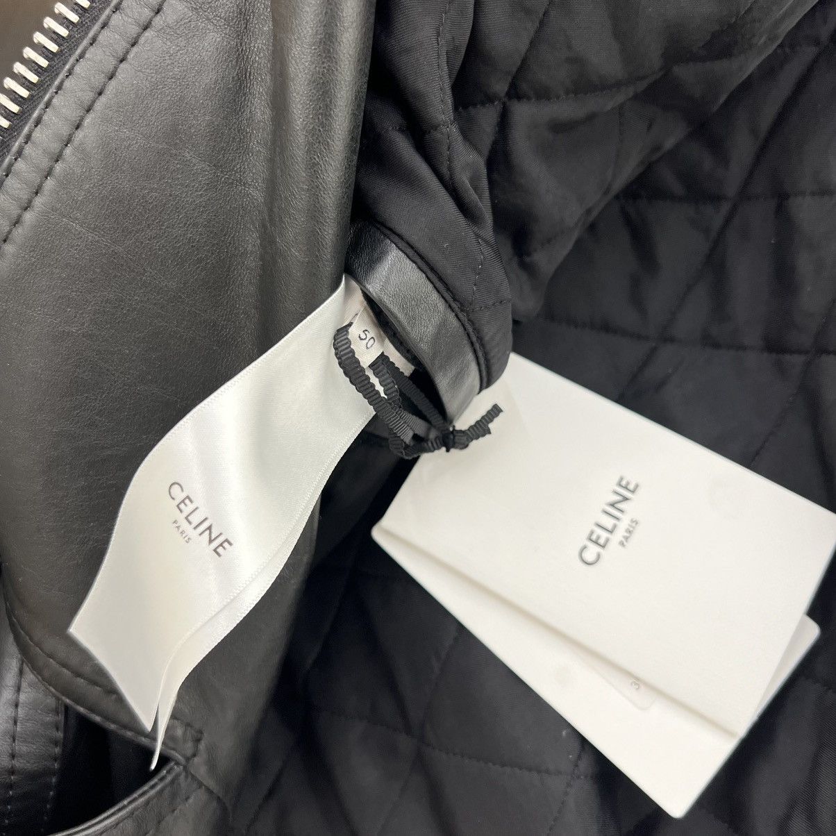 Celine Celine Leather Jacket Size US L / EU 52-54 / 3 - 9 Thumbnail