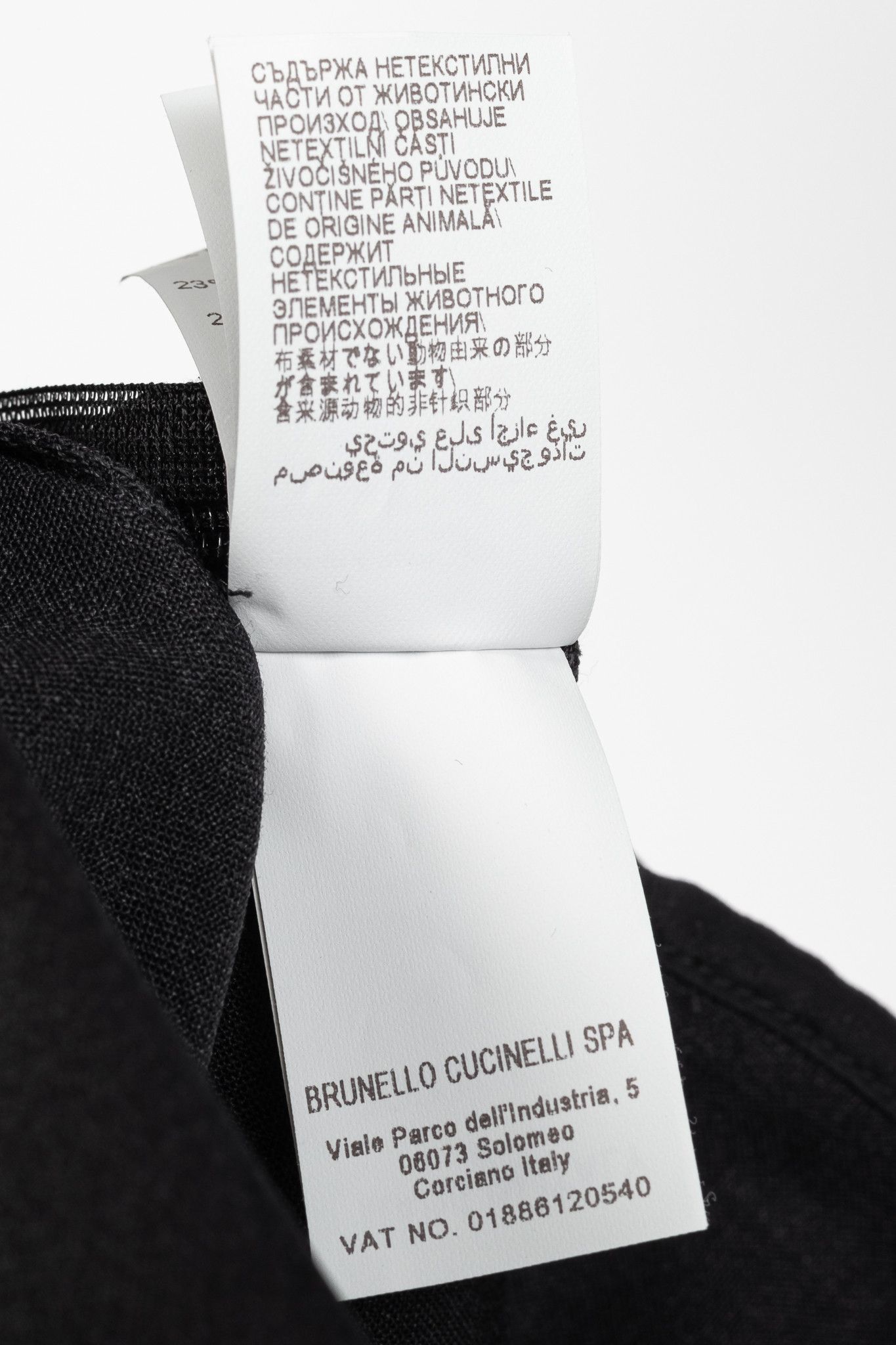 Brunello Cucinelli Brunello Cucinelli Grey Stretch-Wool Satin-Lapel Jumpsuit Size 28" / US 6 / IT 42 - 12 Thumbnail