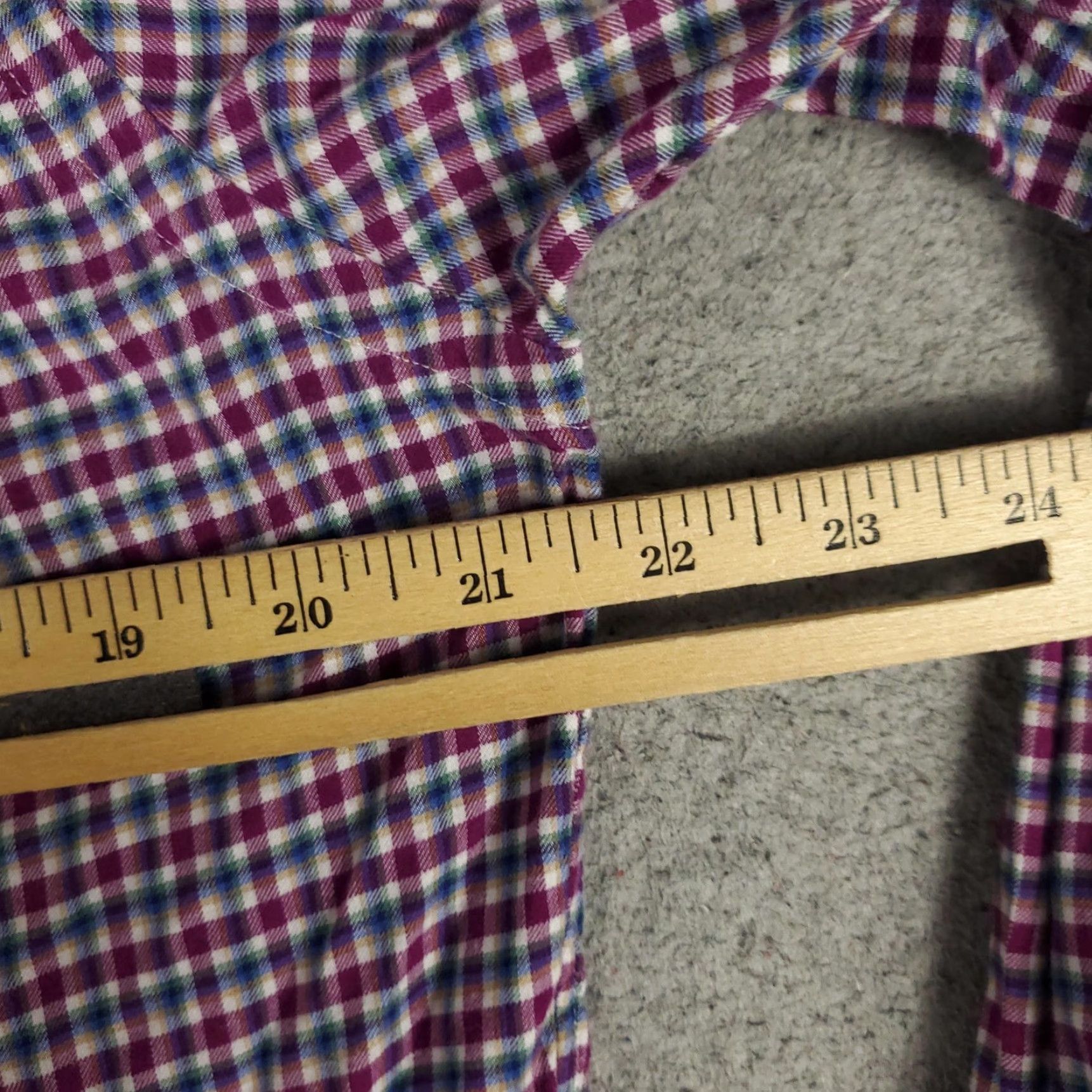 Ralph Lauren Vintage Ralph Lauren Men's Cotton Plaid Shirt Long Sleeve Classic Fit Button Down Purple 90s preppy Size US M / EU 48-50 / 2 - 6 Thumbnail