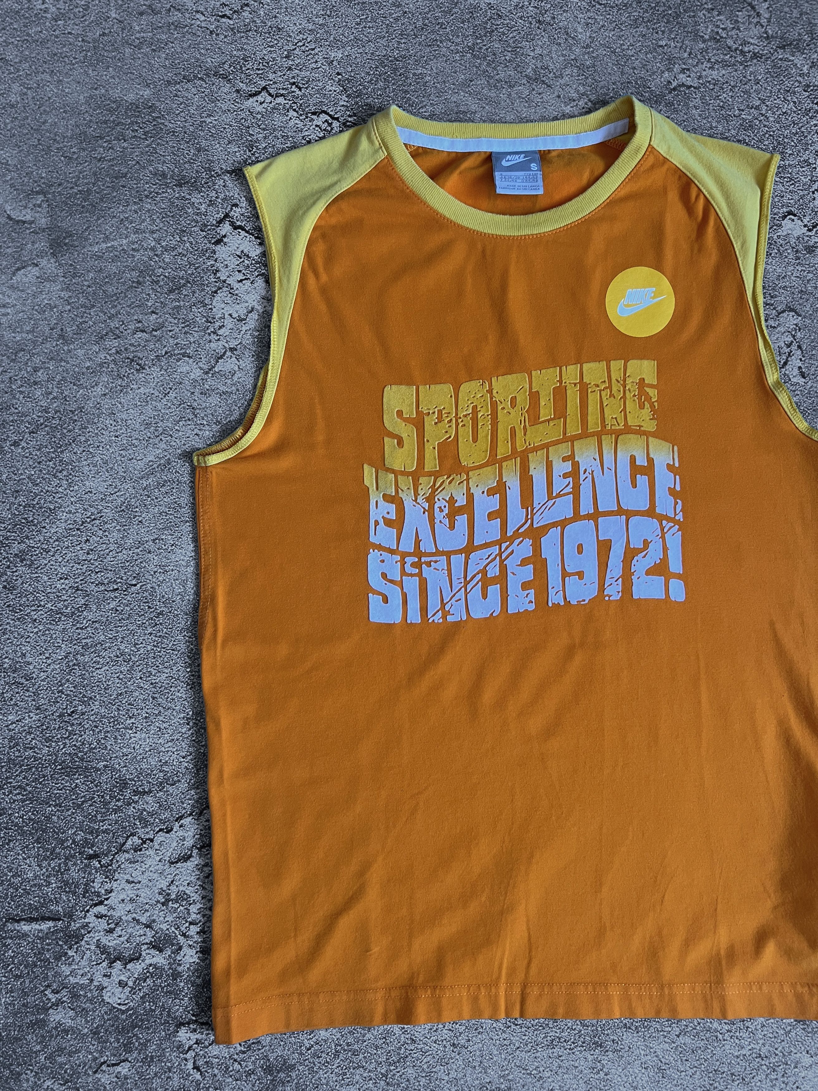 Nike Nike Vitnage tank top y2k yellow printed Size US S / EU 44-46 / 1 - 2 Thumbnail