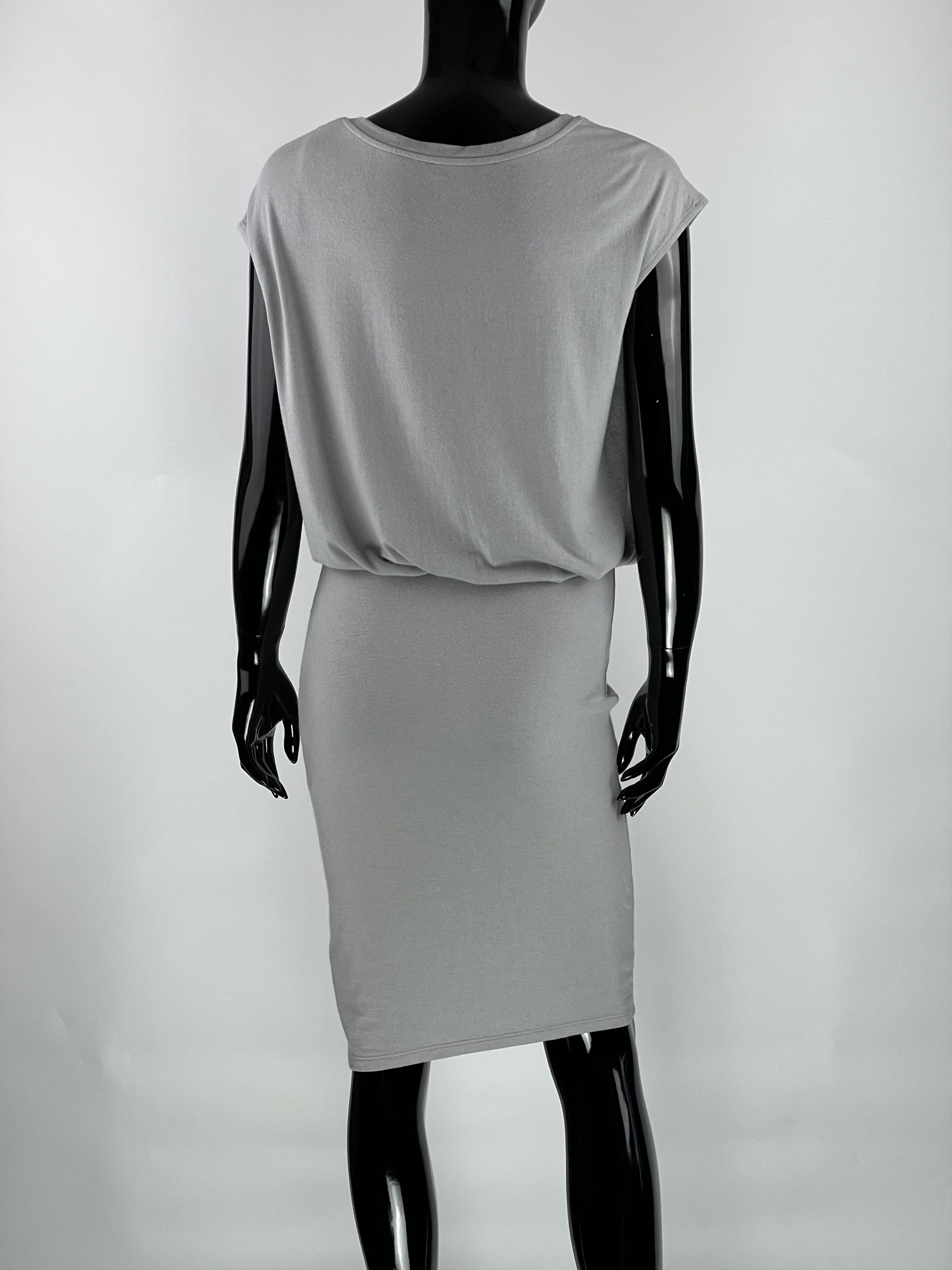 Allsaints AllSaints Gray Sleeveless Dress Size S Size S / US 4 / IT 40 - 2 Thumbnail