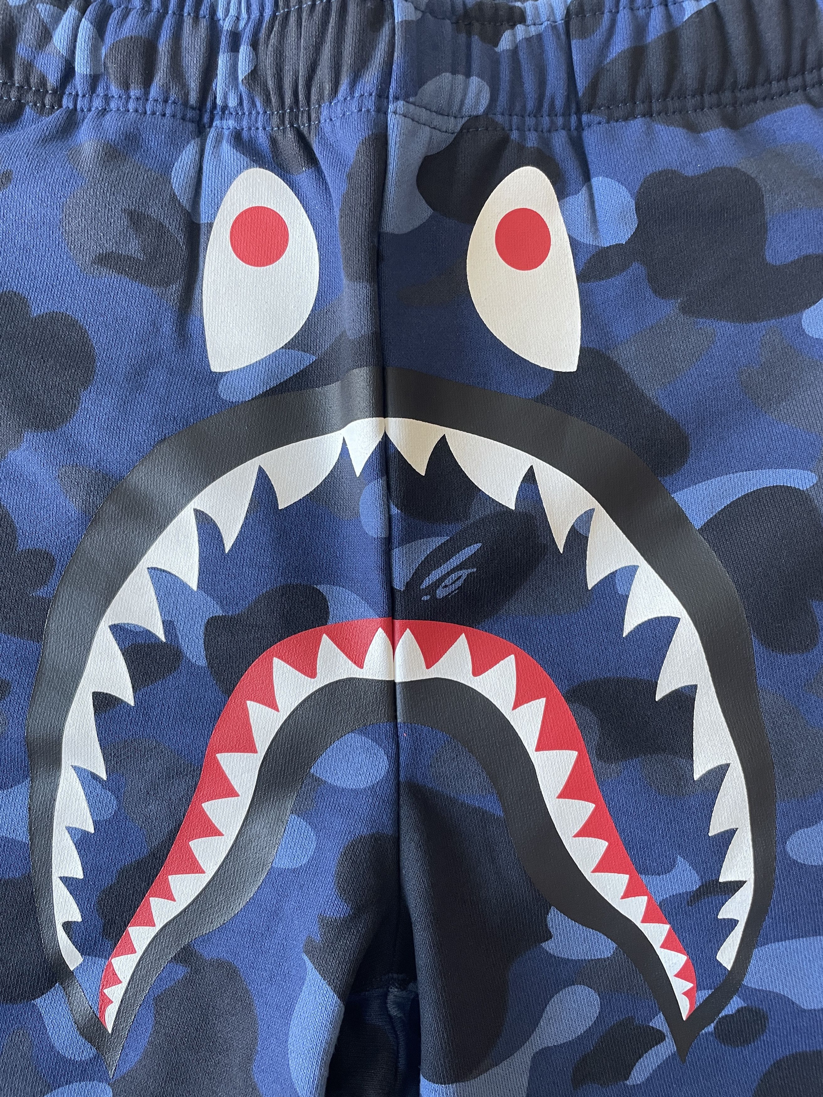 Bape BAPE COLOR CAMO SHARK SWEAT SHORTS Size US 36 / EU 52 - 2 Thumbnail