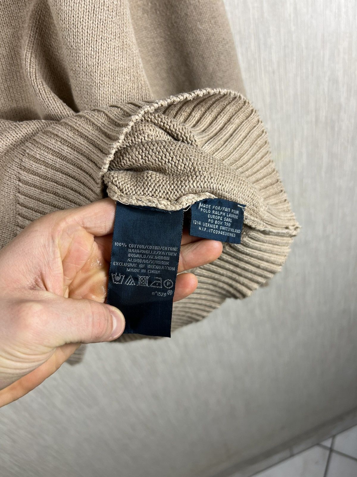 Polo Ralph Lauren Vintage 90s Polo by Ralph Lauren quarter zip knitted sweater Size US S / EU 44-46 / 1 - 16 Thumbnail