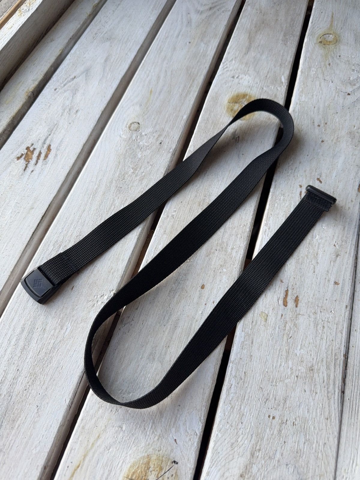 Columbia Columbia Black Nylon Web Belt Adjustable Tactical Style Size ONE SIZE - 1 Thumbnail