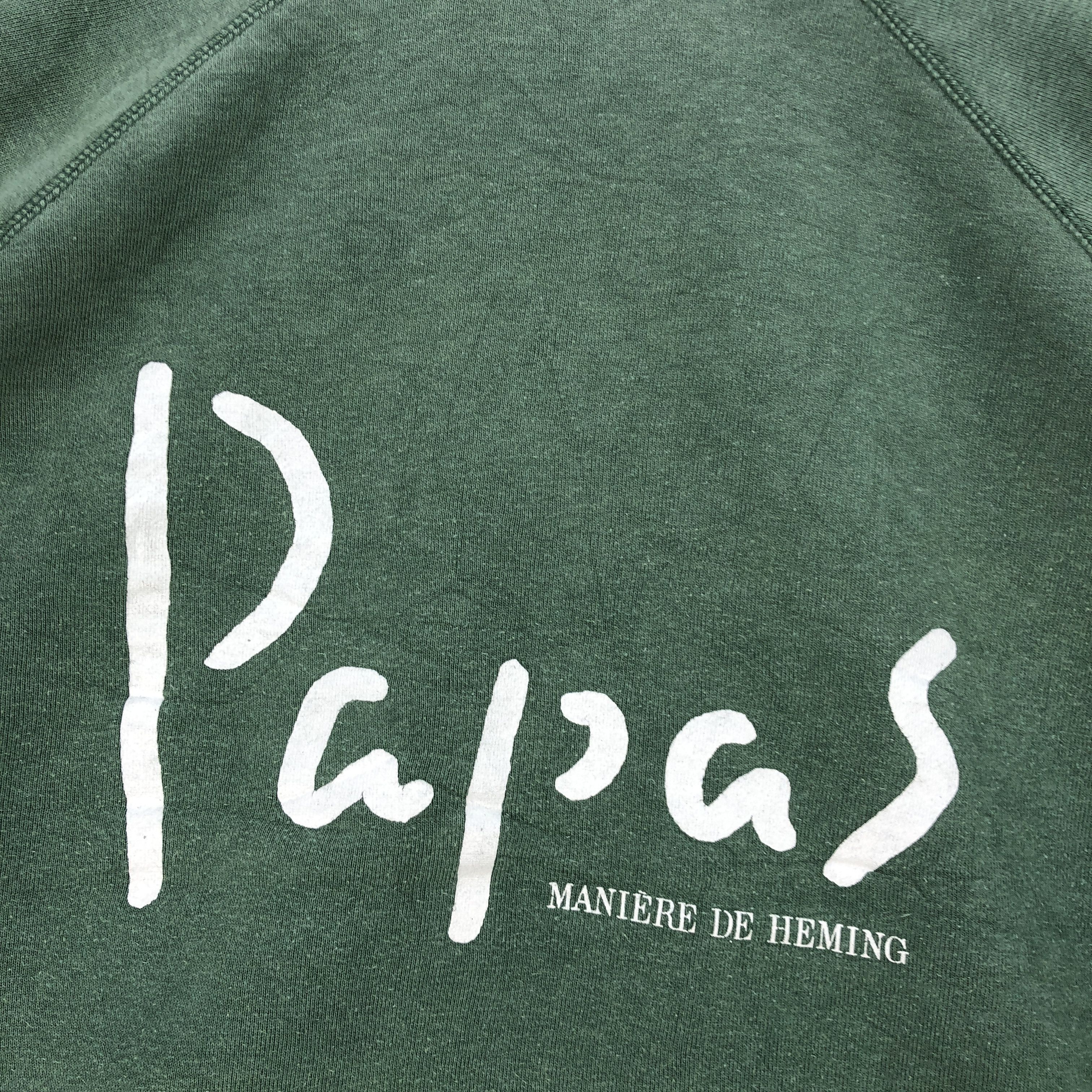 Japanese Brand × Vintage Vintage 90s Papas Maniere De Heming Japan Sweater Sweatshirt Size US XL / EU 56 / 4 - 5 Thumbnail