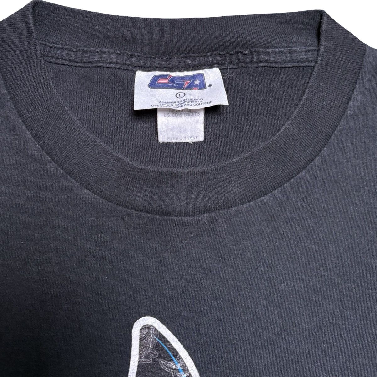 Other Tampa Bay Devil Rays Glitch Graphic T Shirt CSA Faded L Size US L / EU 52-54 / 3 - 3 Thumbnail