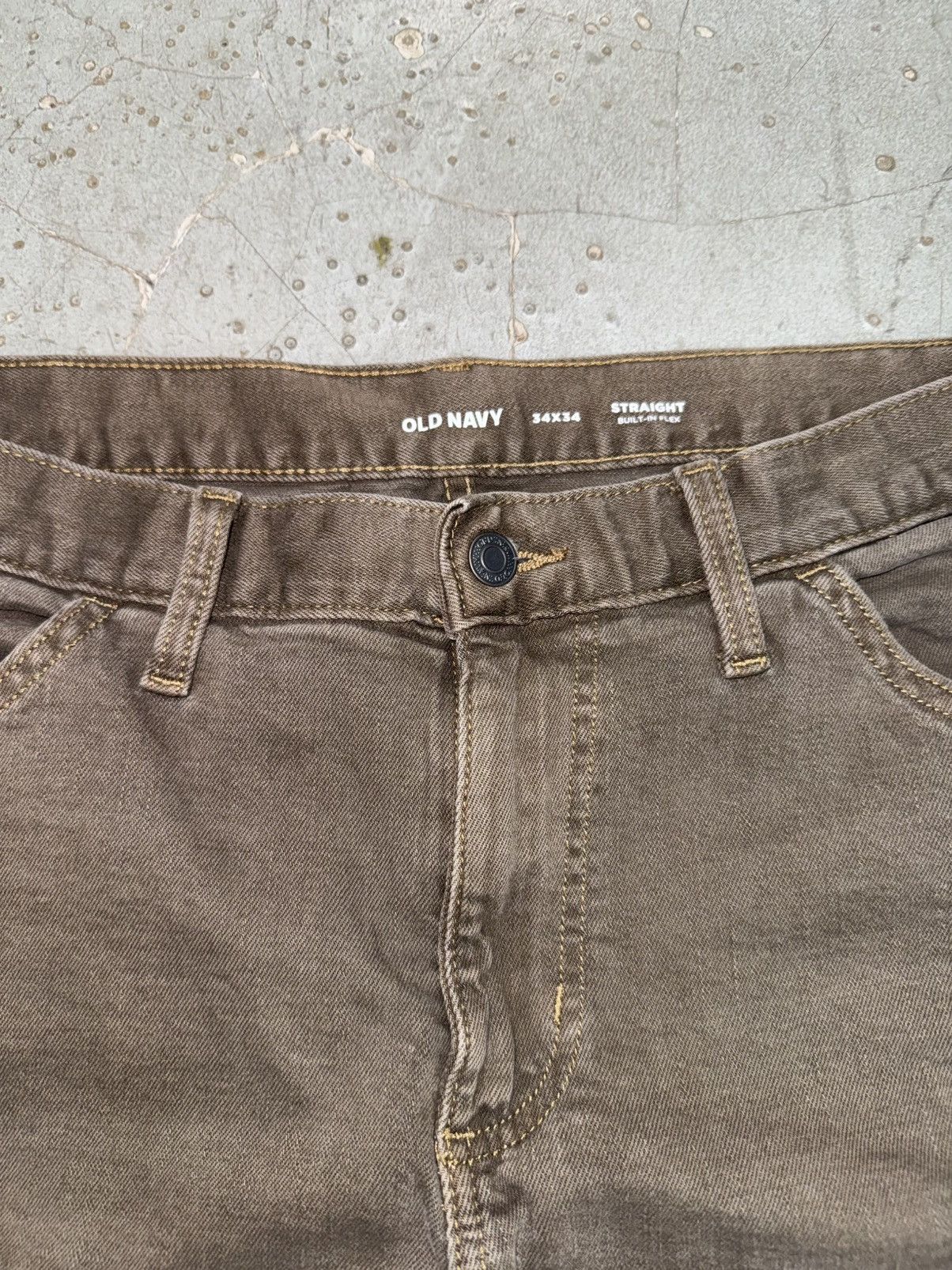 Old Navy Double Knee Vintage Style Old Navy Work Pants Size US 34 / EU 50 - 5 Thumbnail