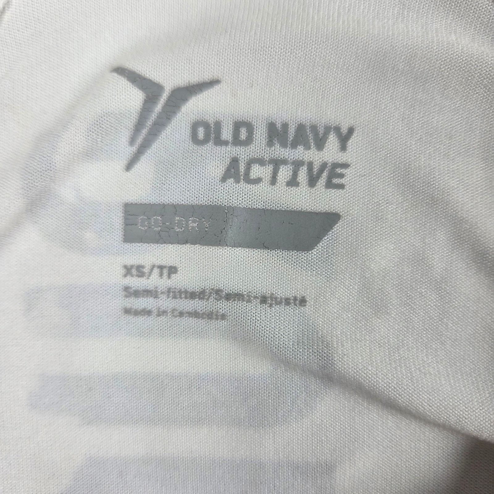 Old Navy Old Navy Active XS Long Sleeve 3/4 Zip Shirt Run Rest Repeat Size XS / US 0-2 / IT 36-38 - 8 Thumbnail
