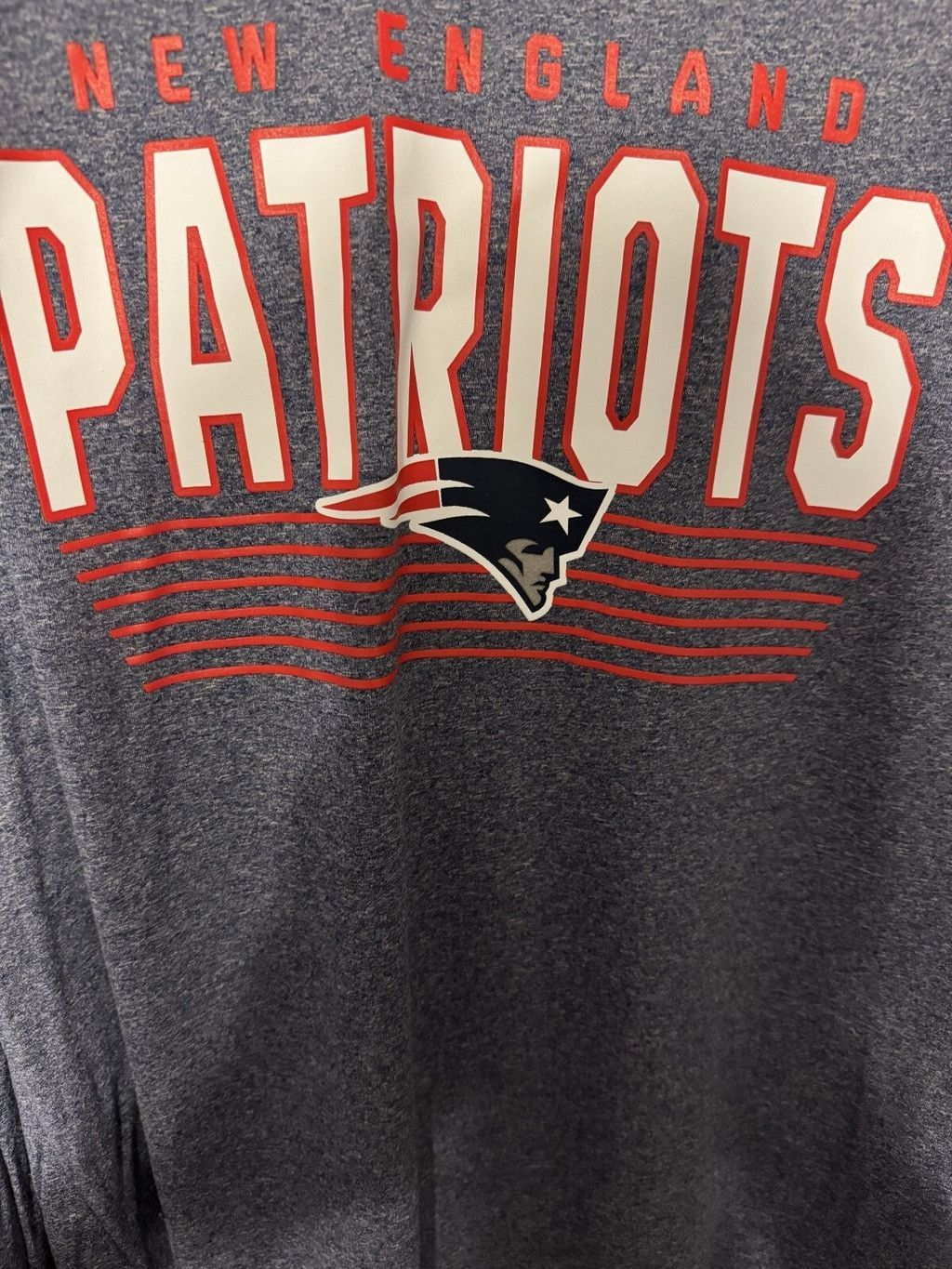 The Unbranded Brand New England Patriots L/S T-Shirt Men XL Blue New With Tags Size US XL / EU 56 / 4 - 3 Thumbnail
