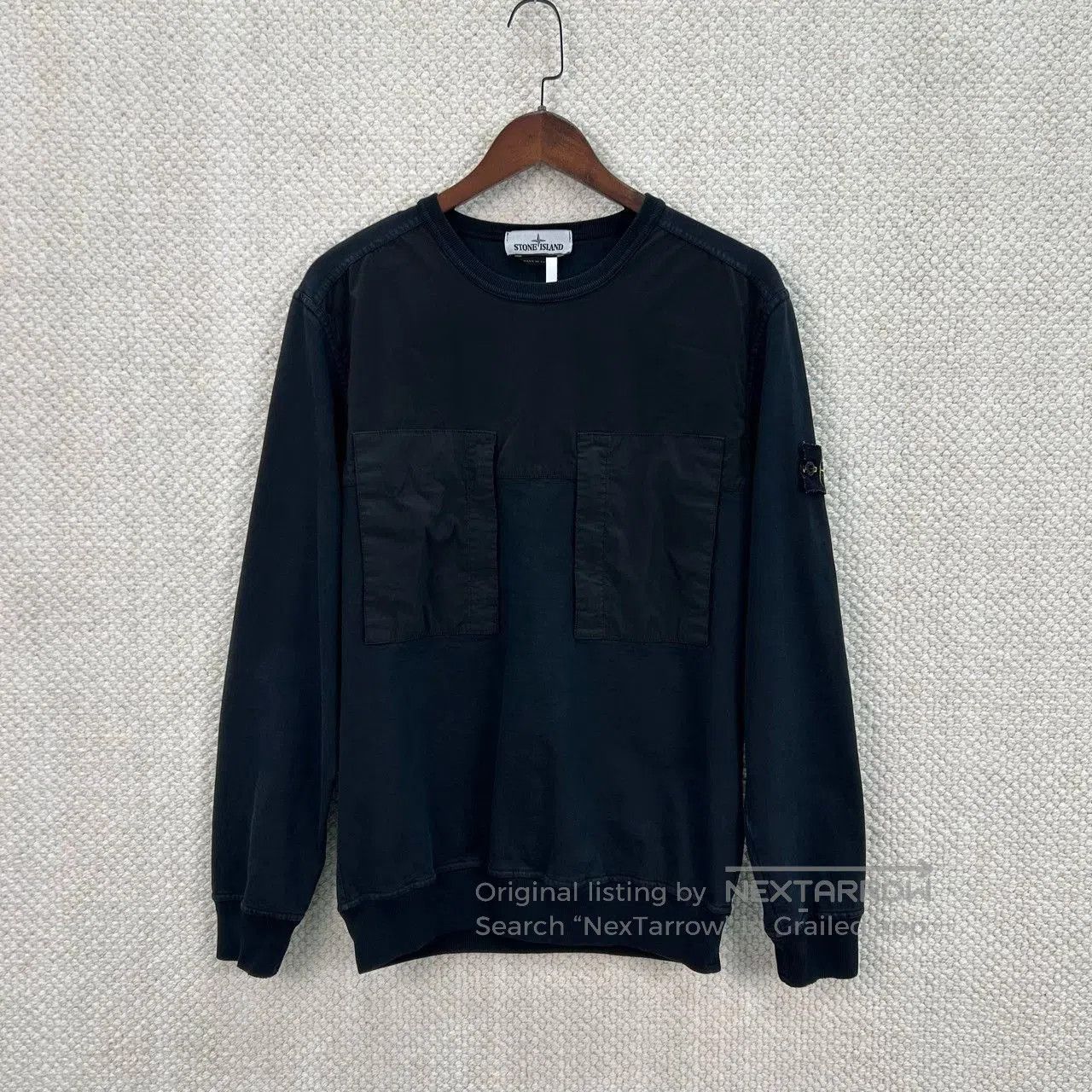 Acronym classic black patchwork sweatshirt in size M. Size US M / EU 48-50 / 2 - 1 Thumbnail