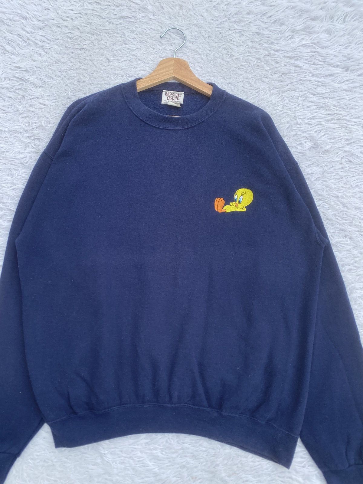 Warner Bros Rare Vintage 1994 Looney Tunes Warner Bros Sweater Size US L / EU 52-54 / 3 - 5 Thumbnail