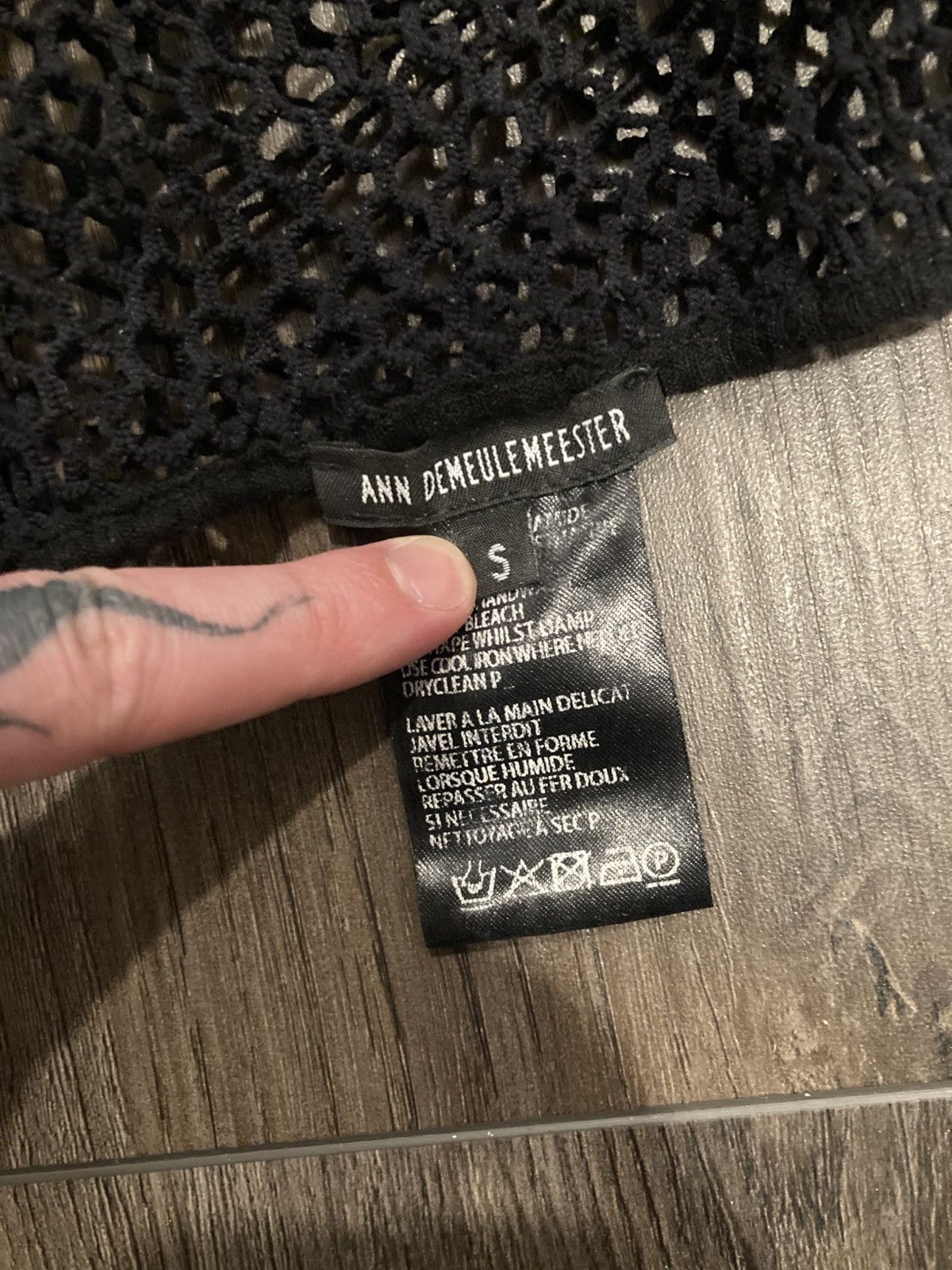 Ann Demeulemeester Fishnet Tanktop Size US S / EU 44-46 / 1 - 3 Thumbnail