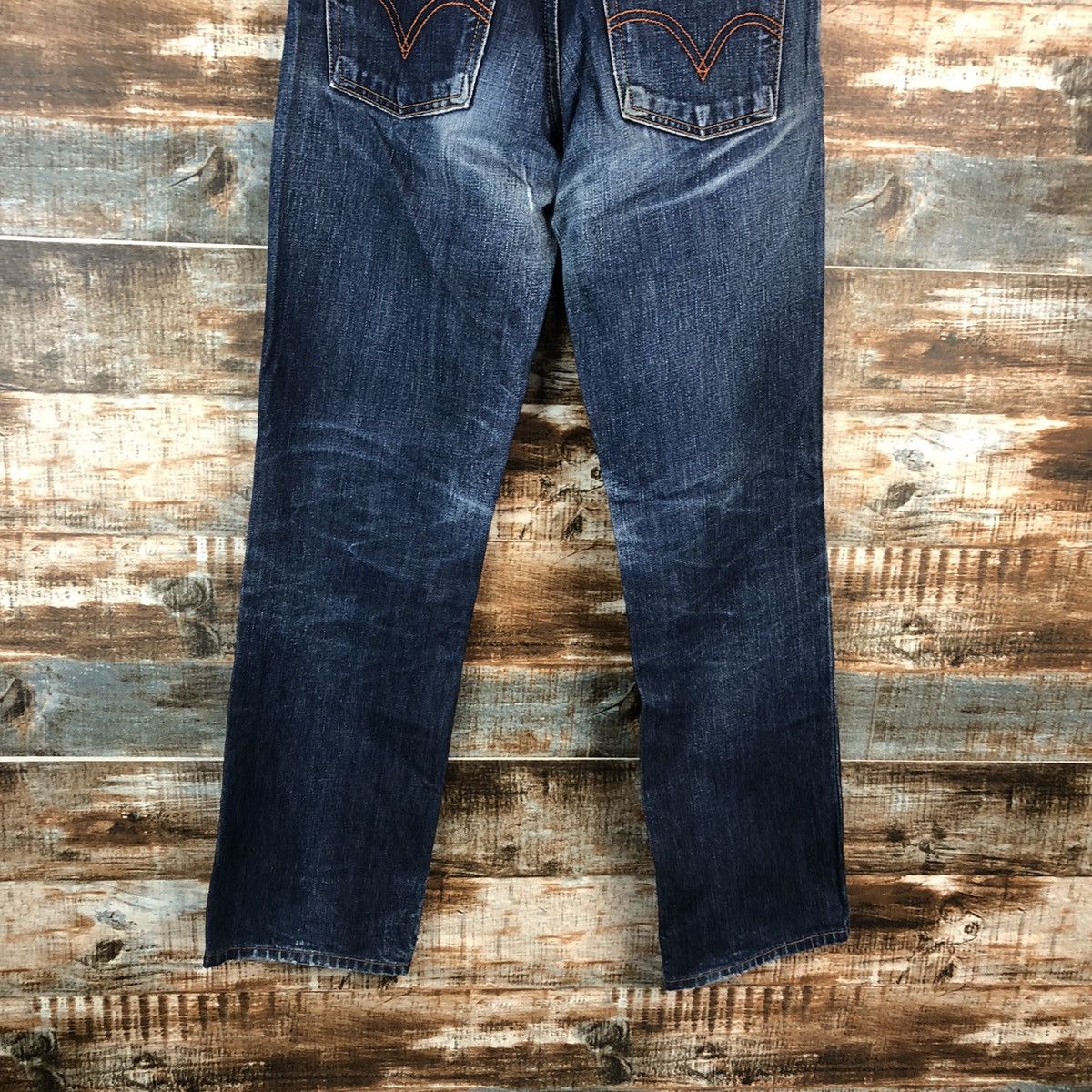 Levi's DL Classic Levis 502 Blue Denim Pants #C147 Size US 28 / EU 44 - 14 Thumbnail
