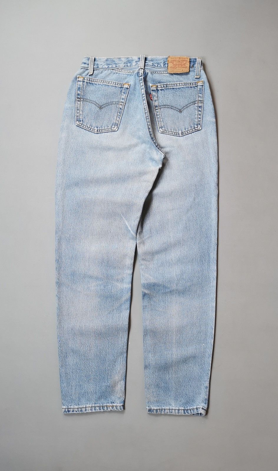 Levi's Curvy fit Made in UK 90s Vintage Levis 901 Jeans Women Size 27" / US 4 / IT 40 - 1 Thumbnail