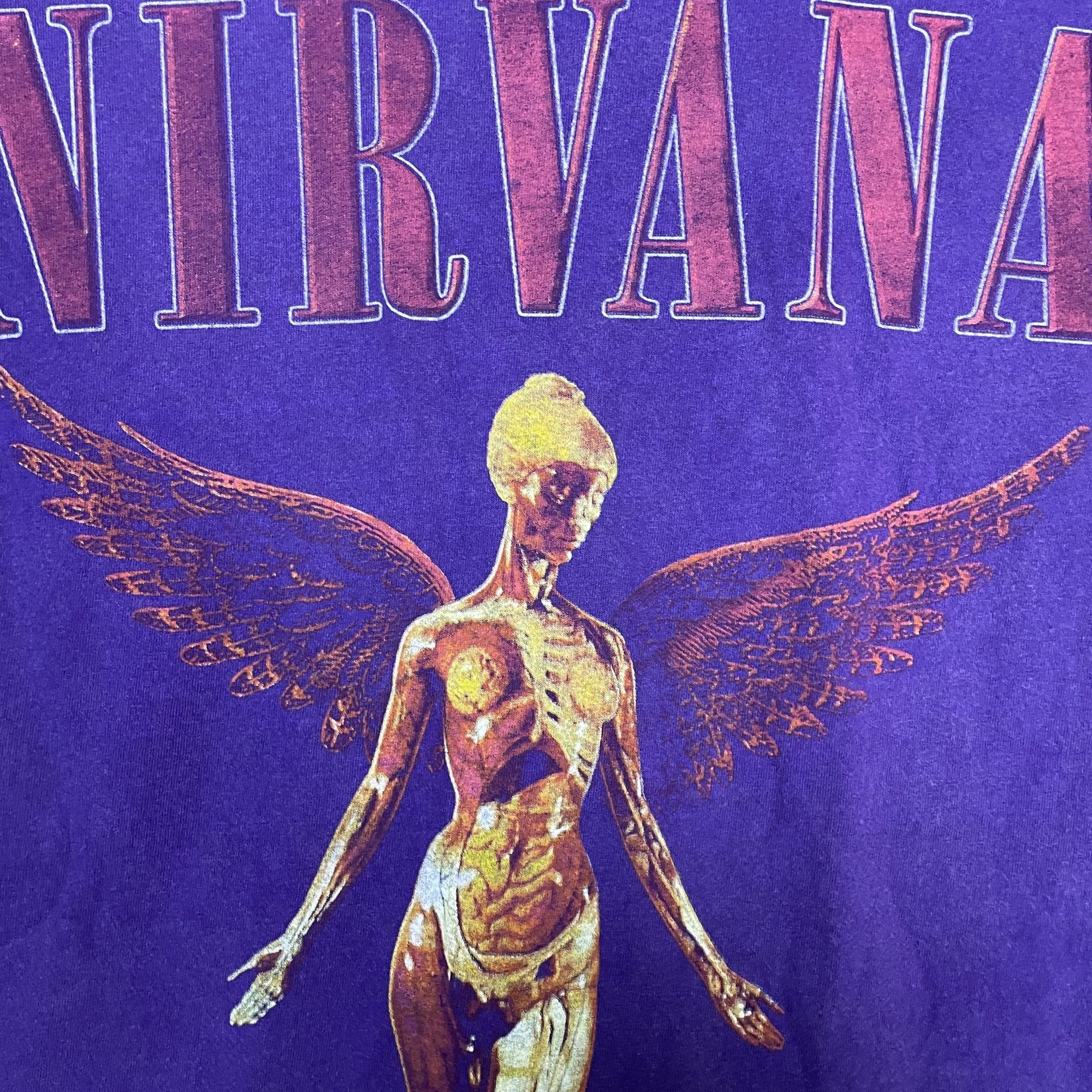 Nirvana Nirvana in Utero Rock T-shirt size Small Size US S / EU 44-46 / 1 - 3 Thumbnail