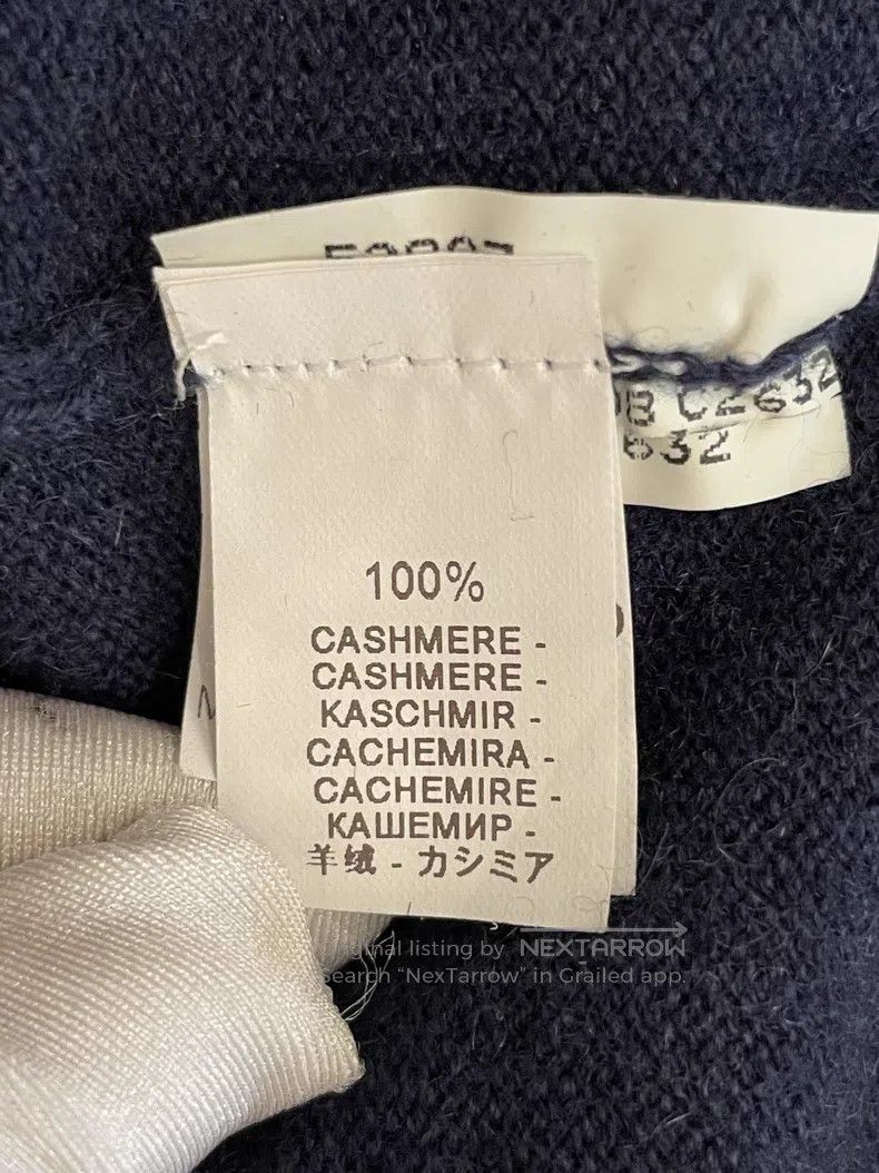 Brunello Cucinelli Brunello Cucinelli Black Cashmere Sweater Size M / US 6-8 / IT 42-44 - 8 Thumbnail