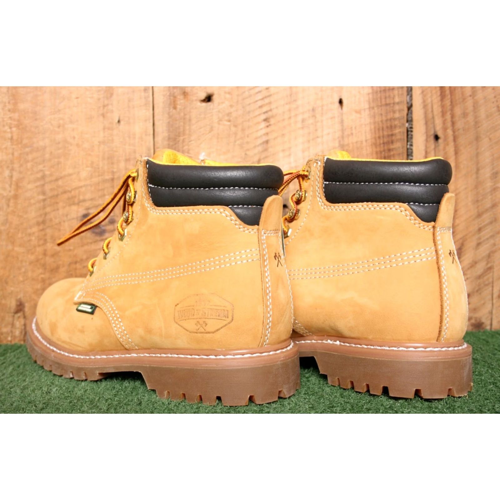 Vintage VINTAGE? No. (Cannot infer vintage) Wood N' Stream Legacy Tan Nubuck Waterproof Work Boots Women's 8M Size US 8 / IT 38 - 3 Thumbnail