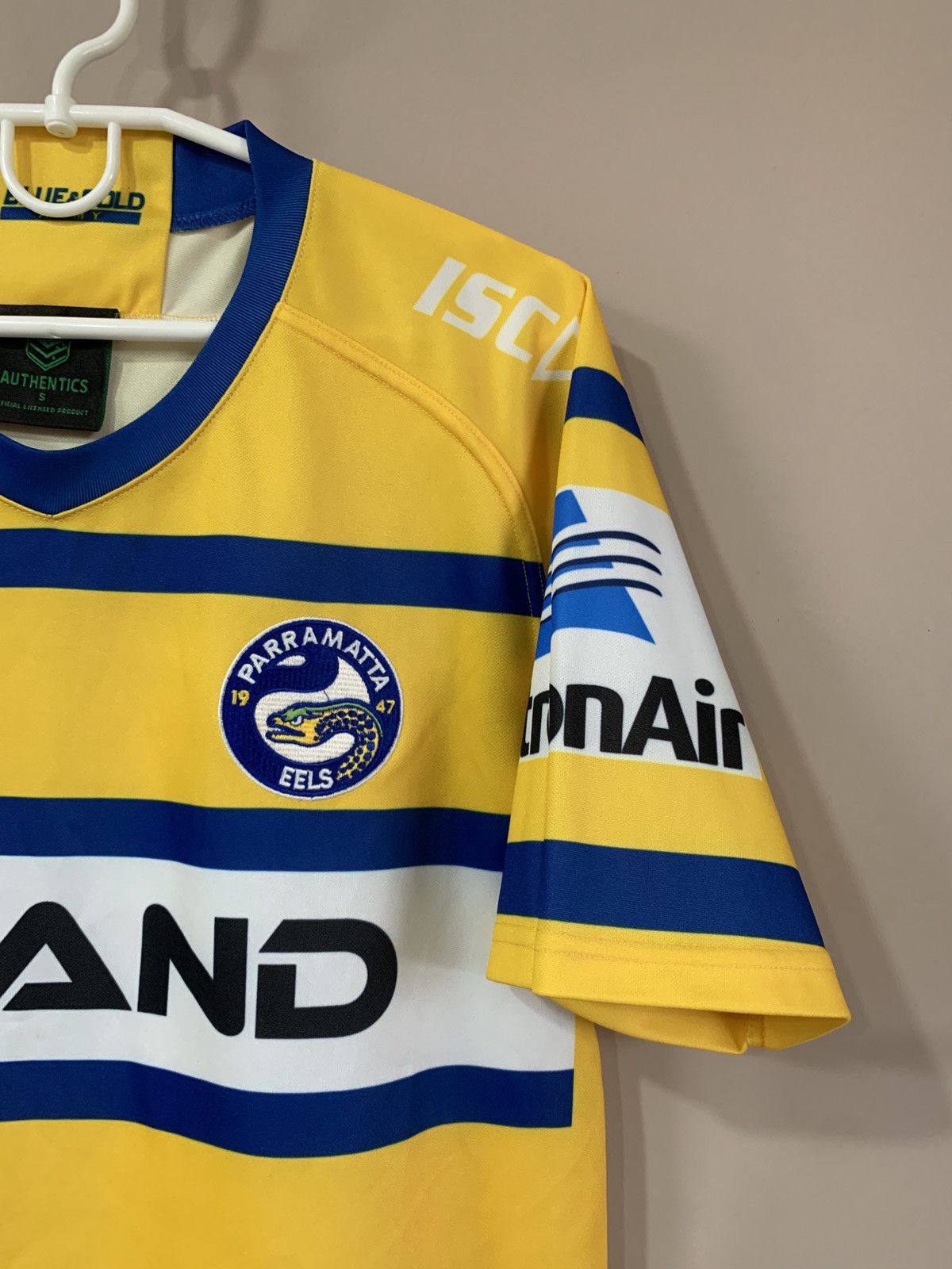 Other Parramatta Eels Home Rugby Union Shirt ISC Jersey Size S Size US S / EU 44-46 / 1 - 3 Thumbnail