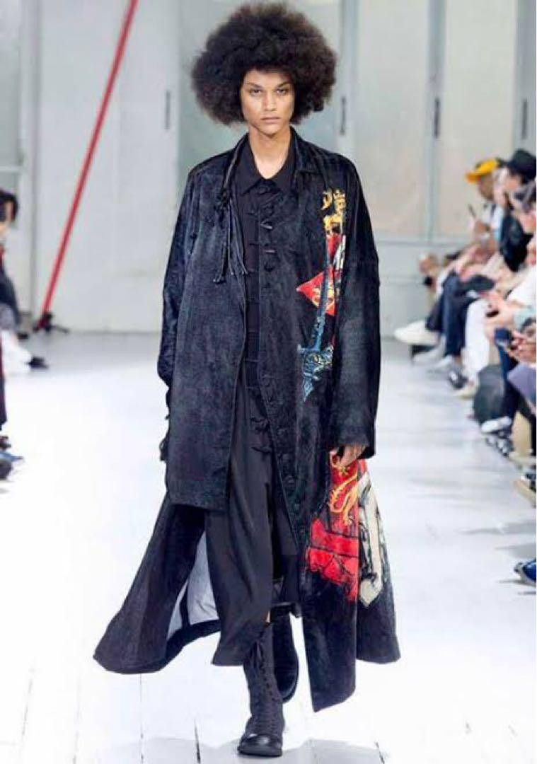 Yohji Yamamoto POUR HOMME 20ss LONG BLOUSE WITH CHINA BUTTONS Size US S / EU 44-46 / 1 - 5 Thumbnail