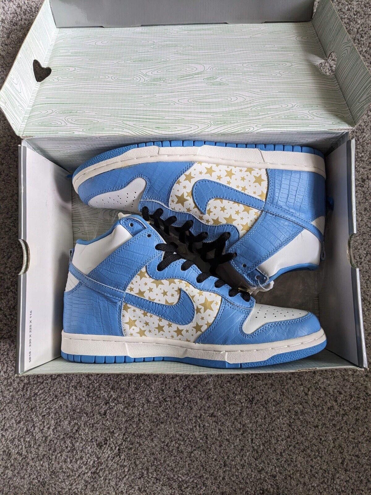 Nike Nike Supreme Dunk Pro SB High University Blue 307385-141 Size US 9 / EU 42 - 2 Thumbnail