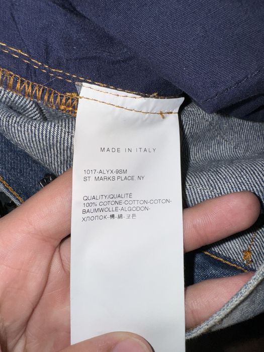 Blackmeans Alyx Blue Means Denim | Grailed