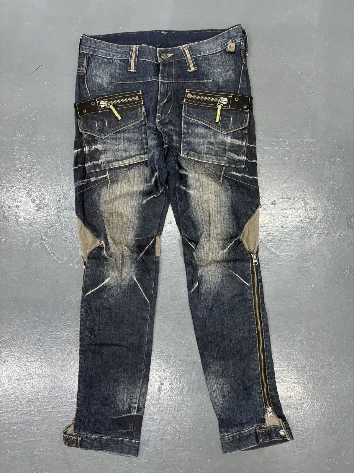 If Six Was Nine × PPFM × Seditionaries Rare PPFM bondage denim Size US 32 / EU 48 - 1 Thumbnail