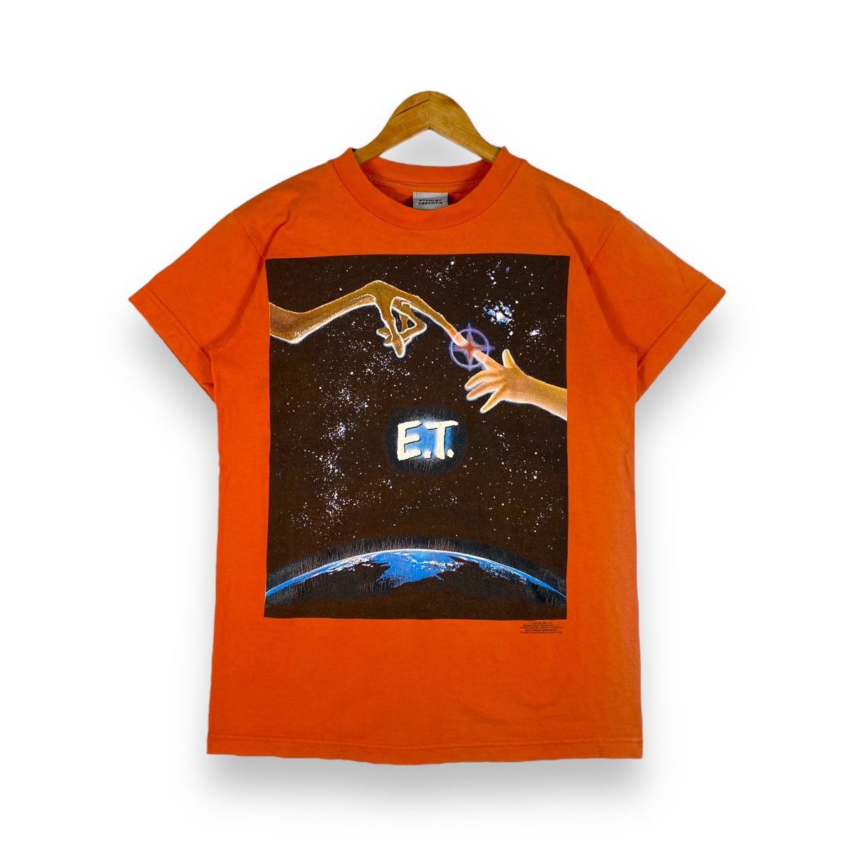 Sci-Fi Fantasy Vintage 1996 E.T. MOVIE Stanley Desantis Sun Faded Tee Size US M / EU 48-50 / 2 - 1 Thumbnail
