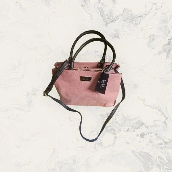Nicole Miller Nicole Miller Janet Pink&Black Shoulder Bag Size ONE SIZE - 2 Thumbnail