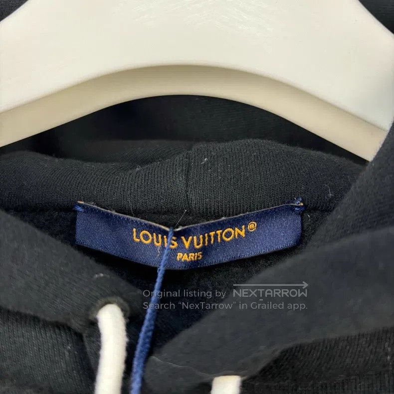 Louis Vuitton Louis Vuitton Letter Logo Embroidered Pin Long Sleeve Hood Size US M / EU 48-50 / 2 - 4 Thumbnail