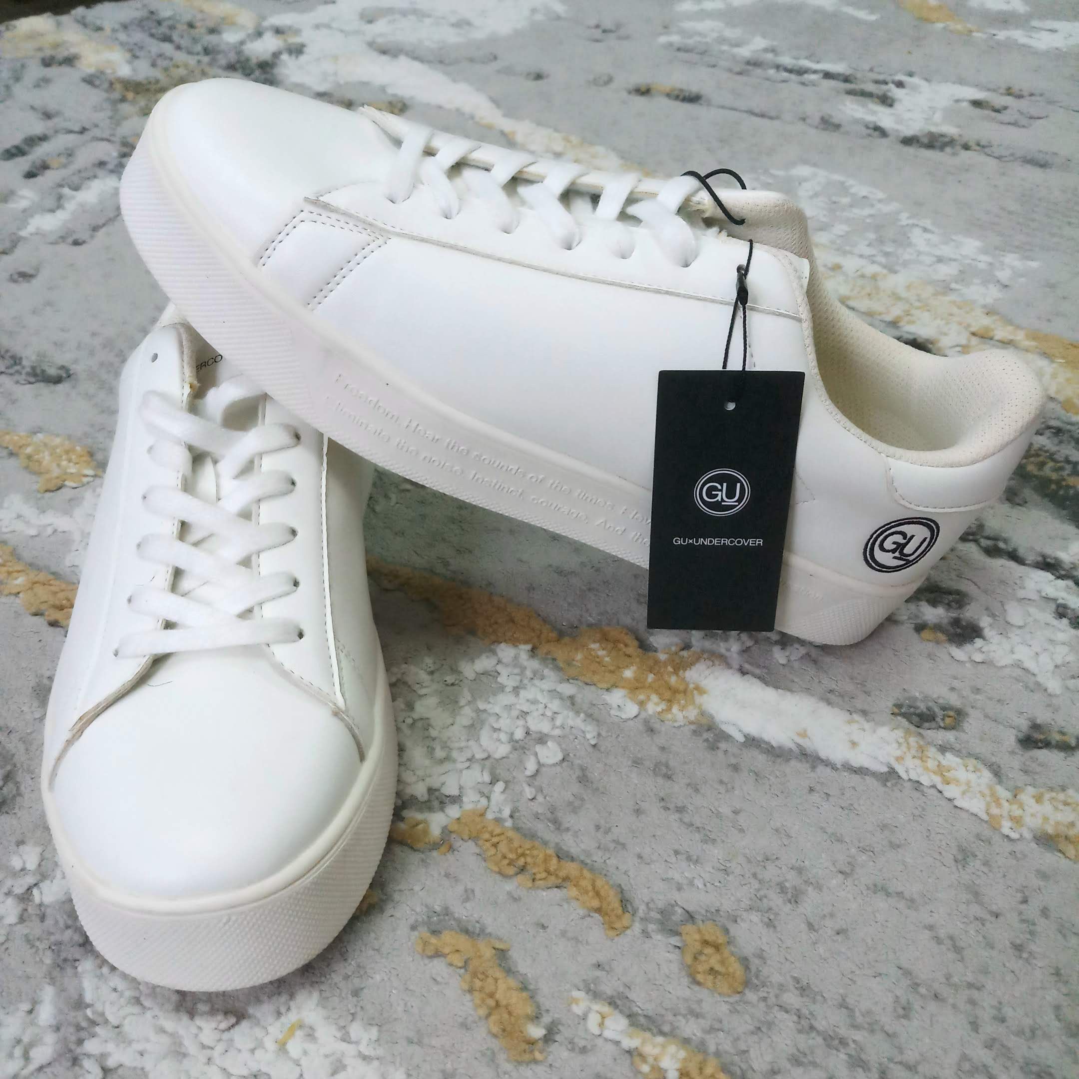 GU × Undercover GU x Undercover Jun Takahashi White Shoes Size US 7 / EU 40 - 1 Thumbnail