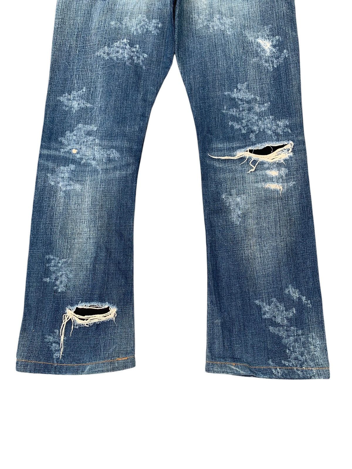 JACKROSE RARE💥FLARE JACKROSE TRASHER MUDWASH DISTRESSED DENIM Size US 32 / EU 48 - 9 Thumbnail