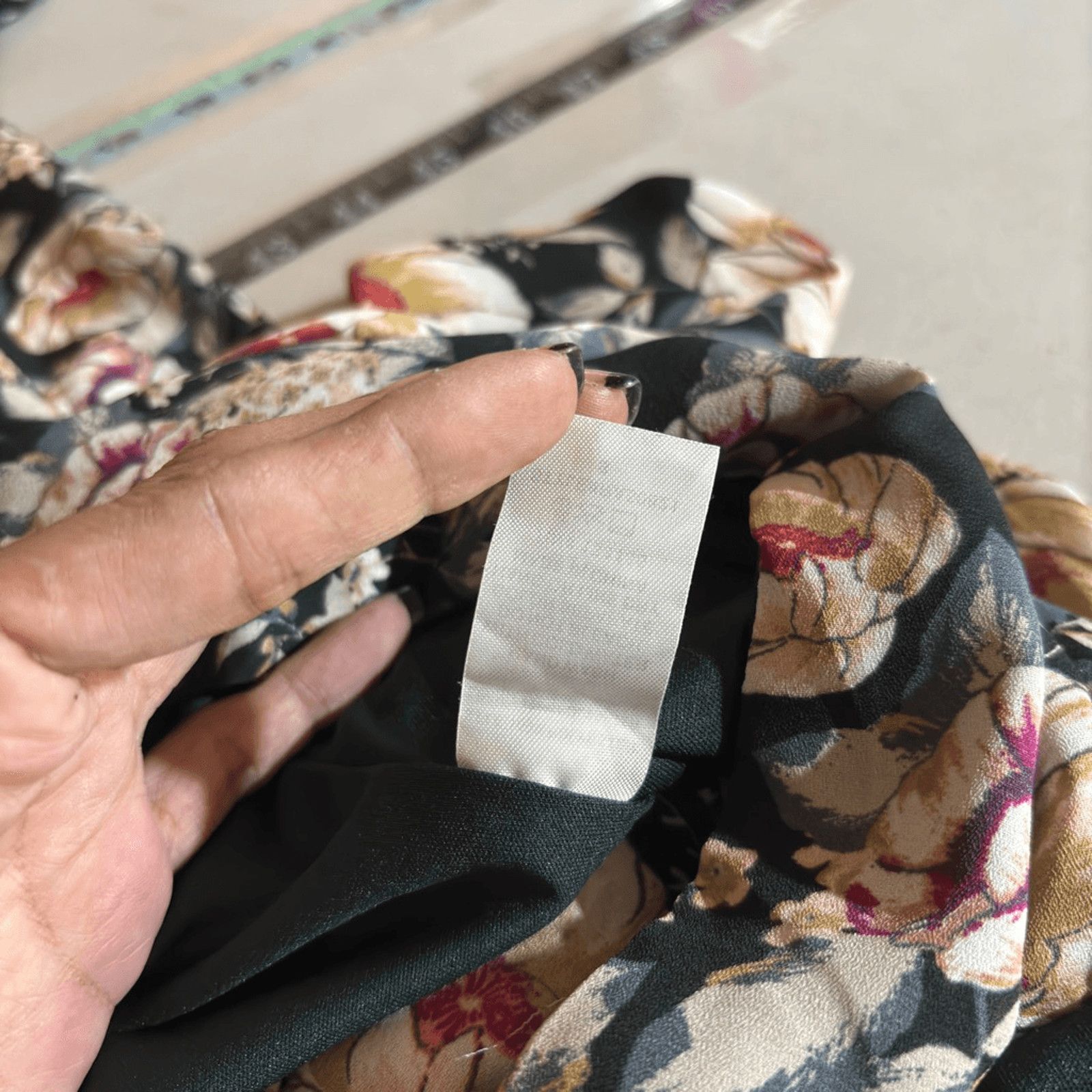Nordstrom Altar'd State Floral Chiffon Walk-Through Maxi Romper Small Size 26" / US 2 / IT 38 - 10 Thumbnail