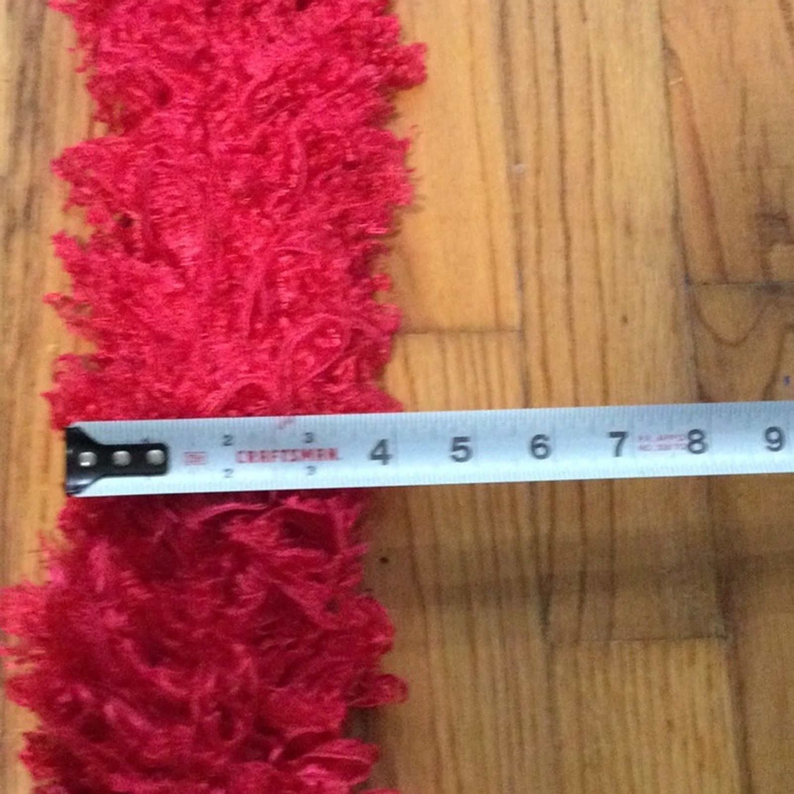 Other Hot Pink Fuzzy Cozy Scarf 100% Polyester 62" by 4" Size ONE SIZE - 11 Thumbnail