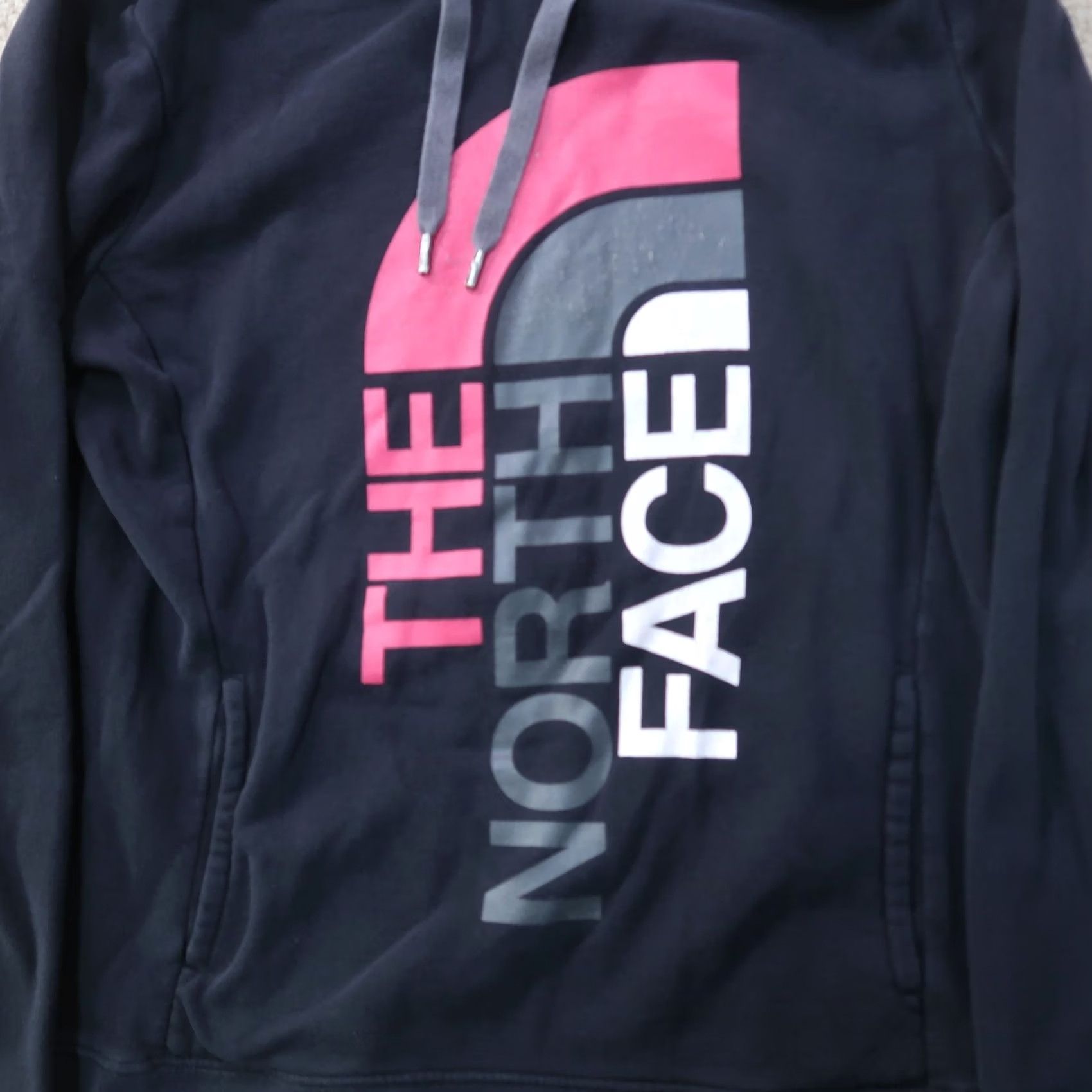 The North Face The North Face Hoodie Women's L Black Fleece Sweatshirt Hooded Zip Logo Long Sleeve Pullover Size L / US 10 / IT 46 - 2 Thumbnail